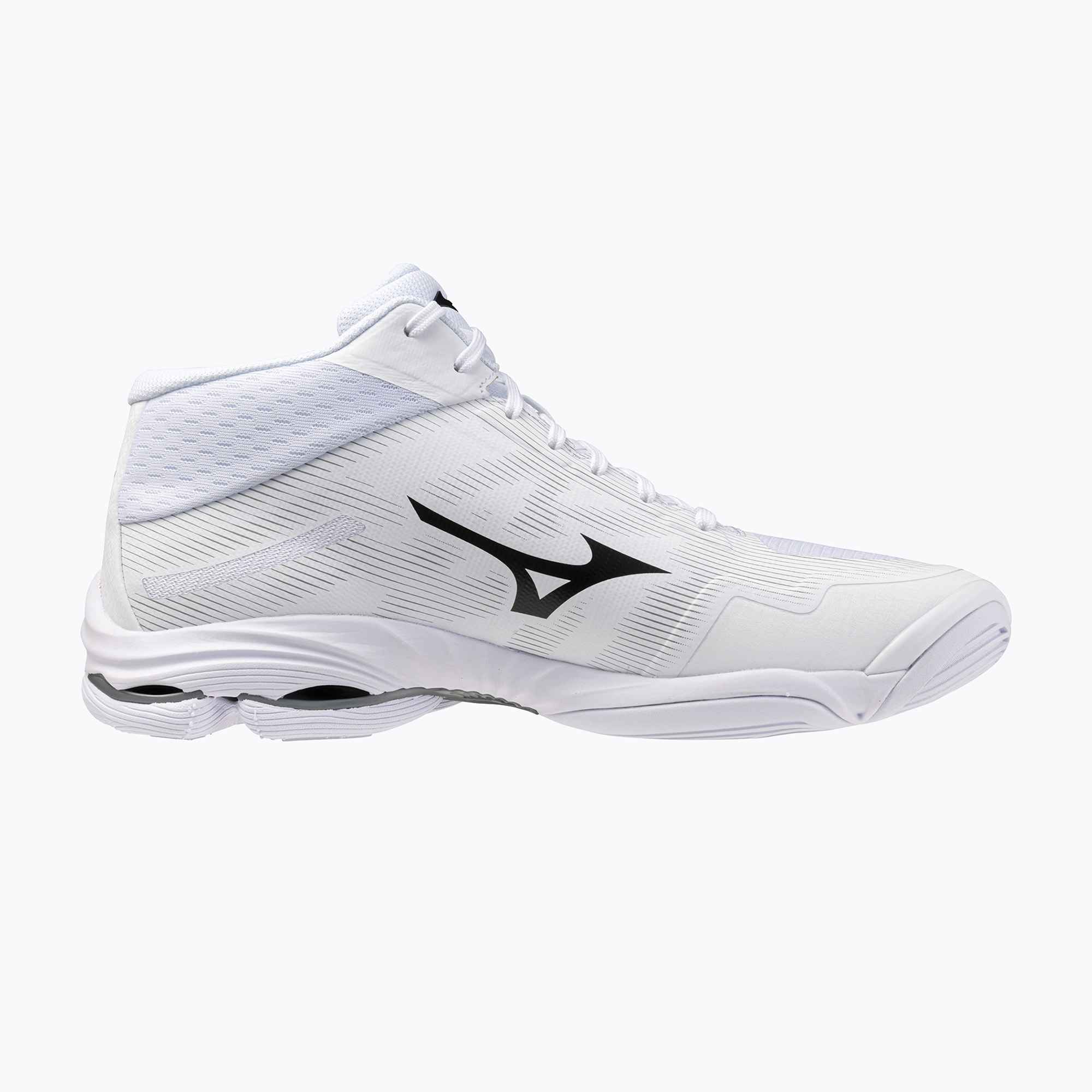 Обувки за волейбол Mizuno Wave Lightning Pro Mid white/black/ultimate gray