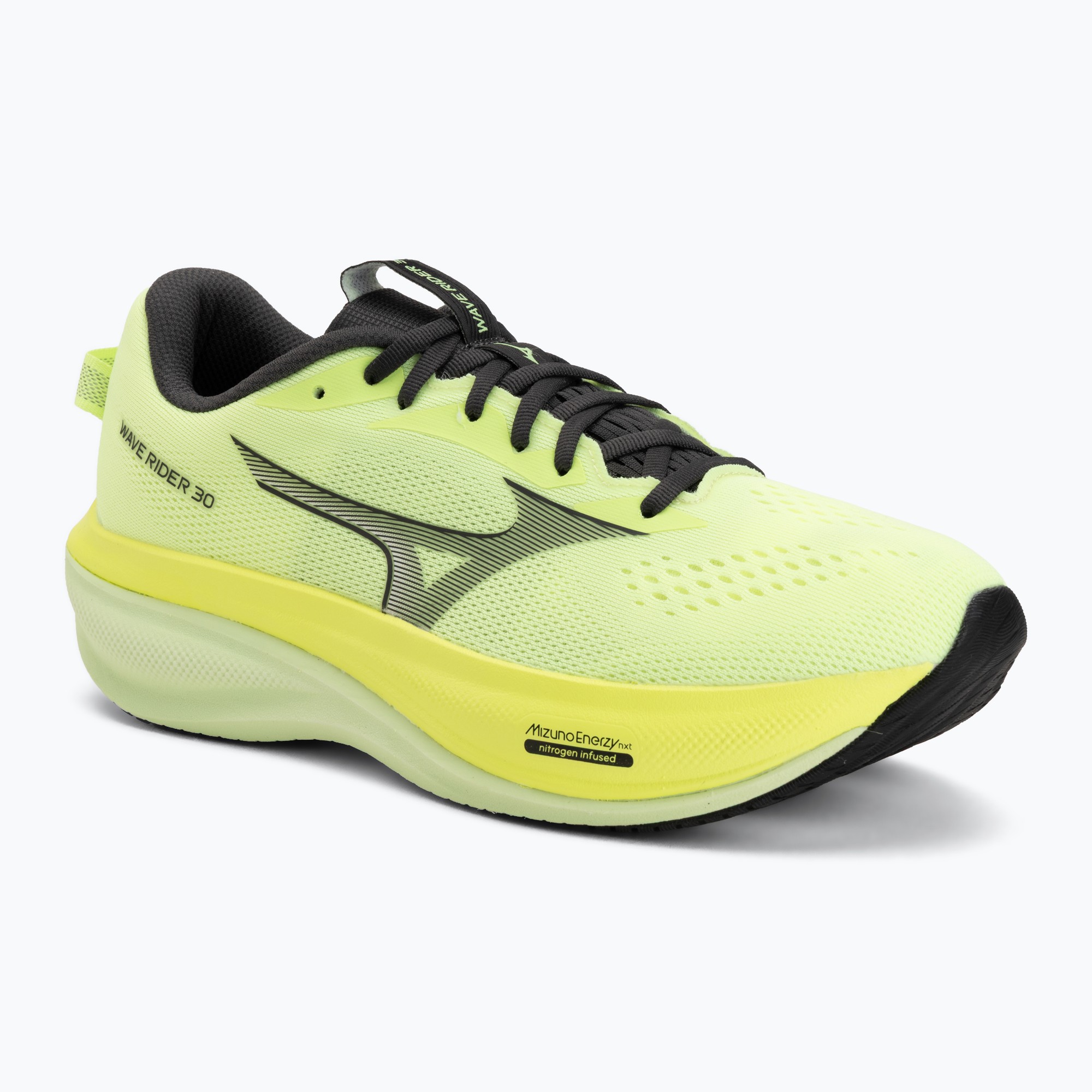 Pánské běžecké boty Mizuno Wave Rider 30 lime pulp/black oyster/gf white