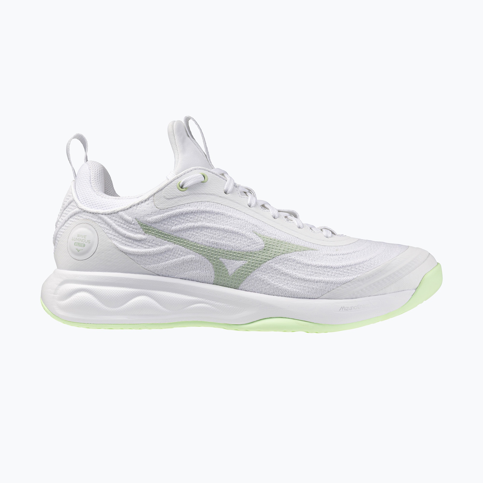 Încălțăminte de volei pentru femei Mizuno Wave Luminous Elite white/aqua gray/ambrosia