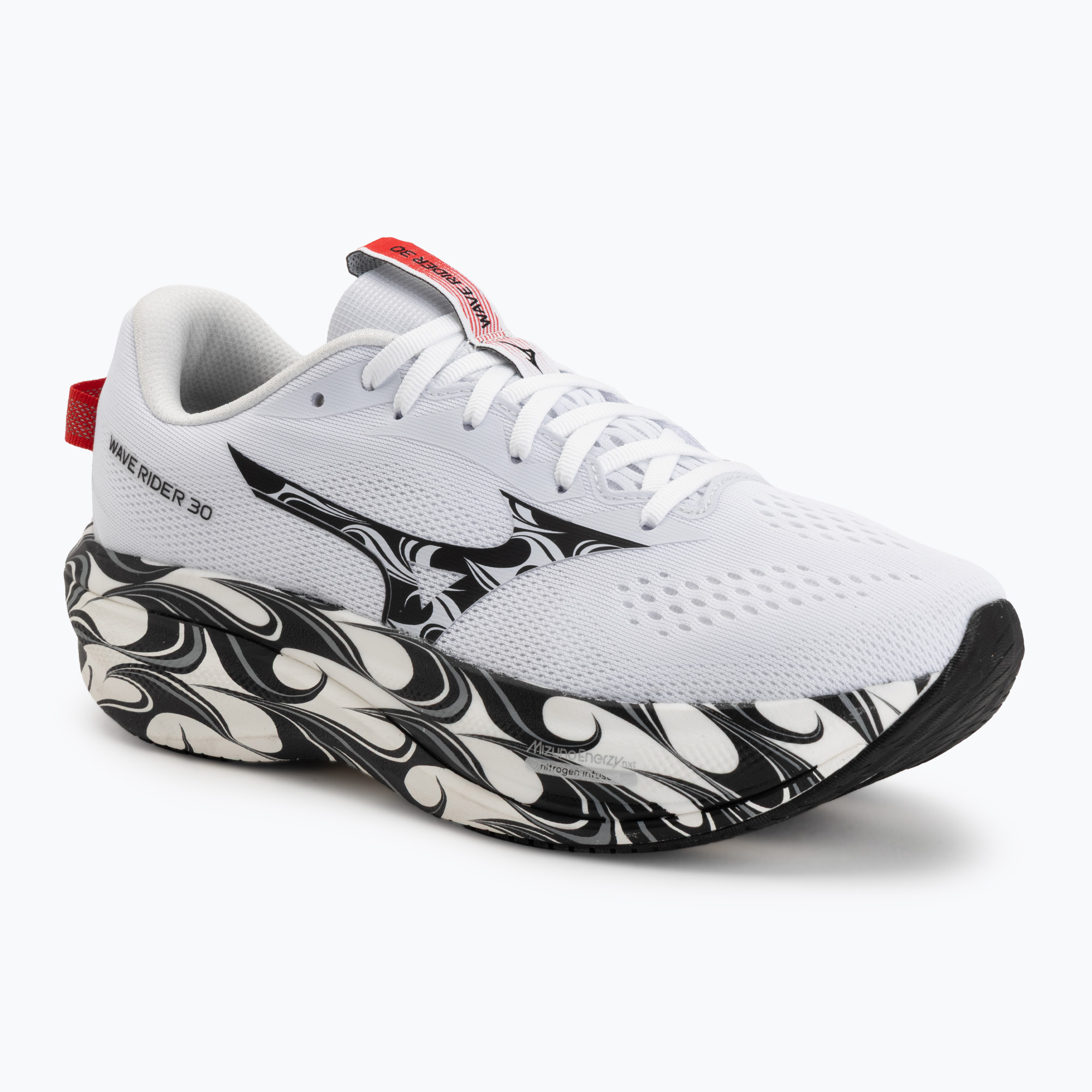 Мъжки обувки за бягане  Mizuno Wave Rider 30 Disclosure white/black/high risk red