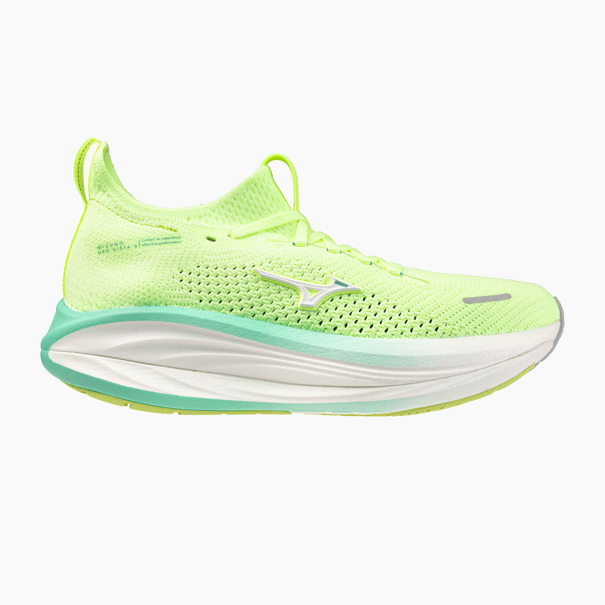 Încălțăminte de alergare pentru femei Mizuno Neo Vista 3 lime pulp/white/arcadia