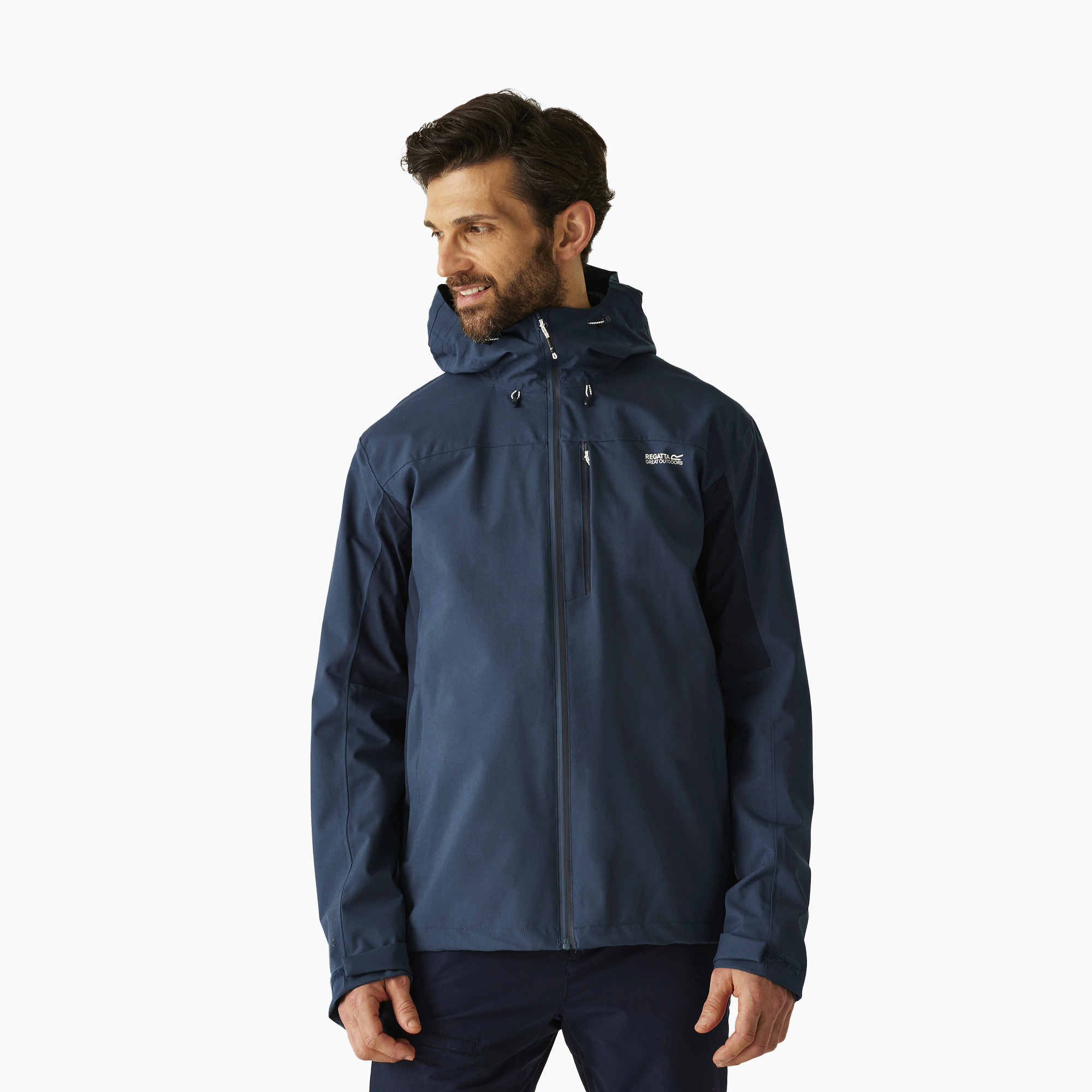 Kurtka softshell męska REGATTA Birchdale II moonlight denim/navy 