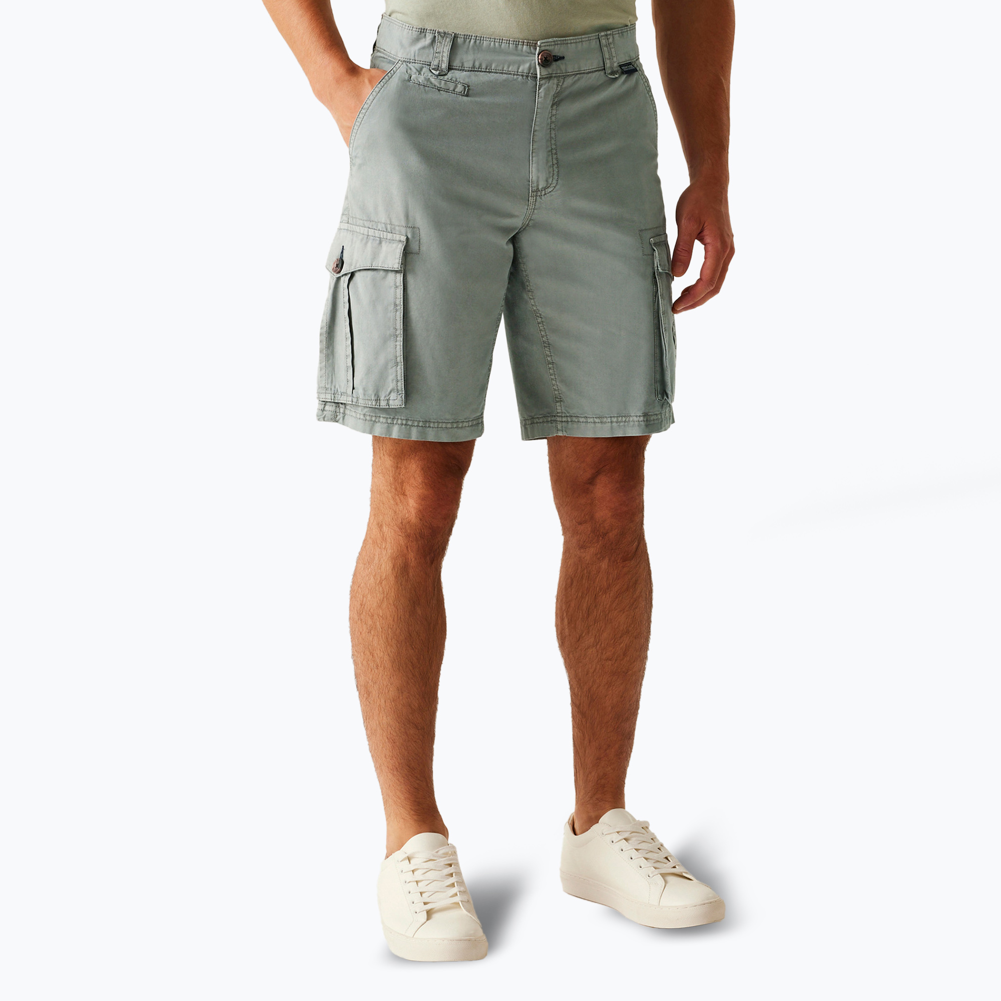 Spodenki trekkingowe męskie REGATTA Shorebay II storm grey 
