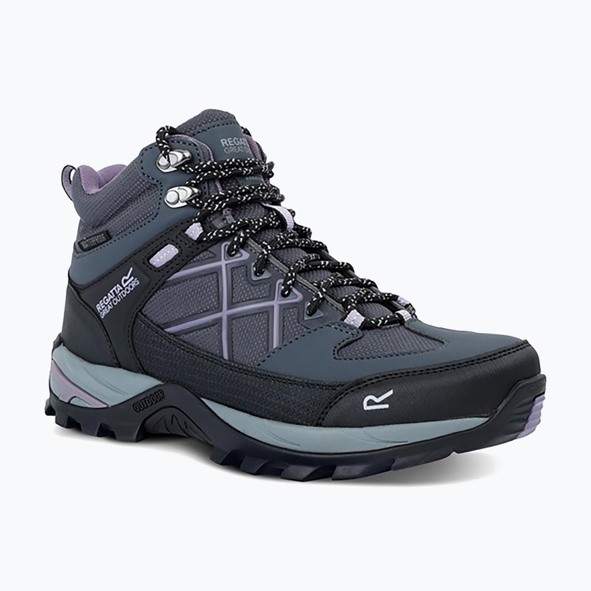 Buty trekkingowe męskie REGATTA Samaris III seal grey/purple 