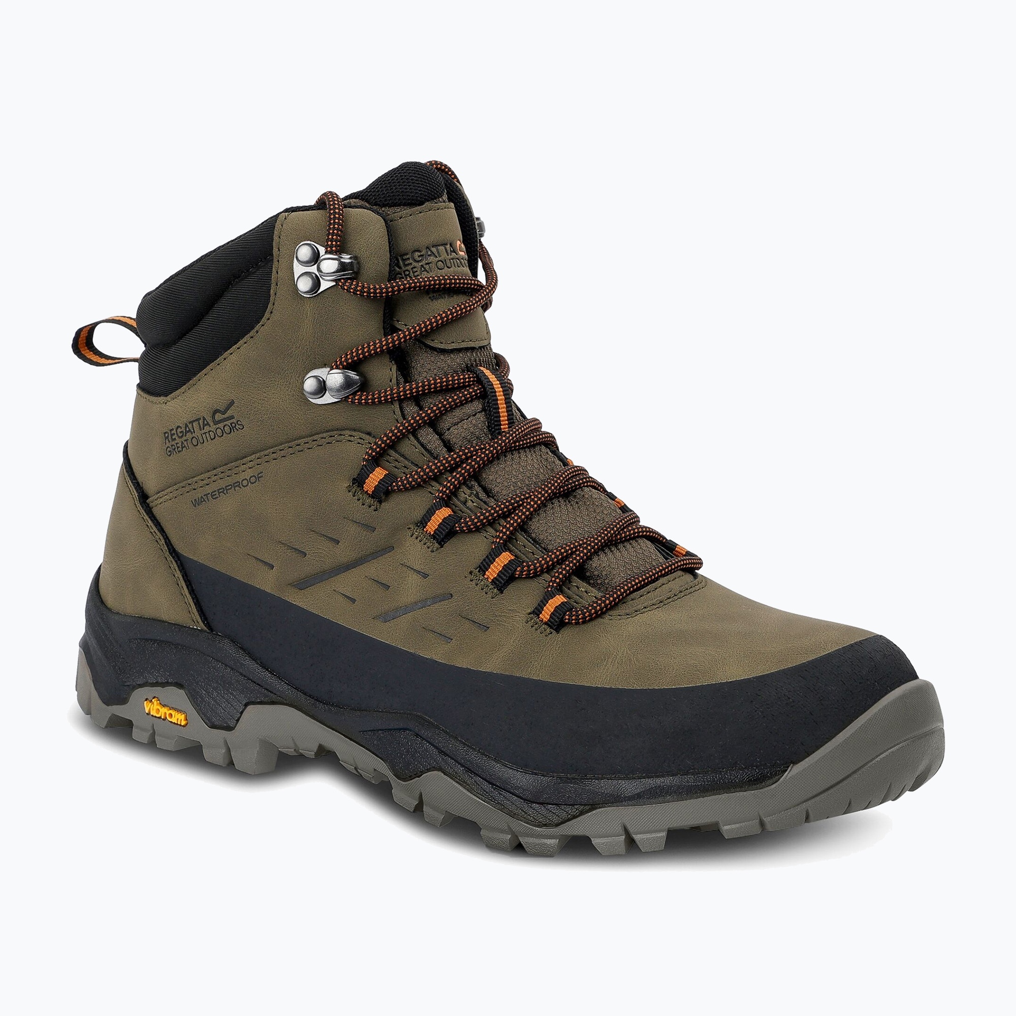 Buty trekkingowe męskie REGATTA Blake olive night/pumpkin spice 
