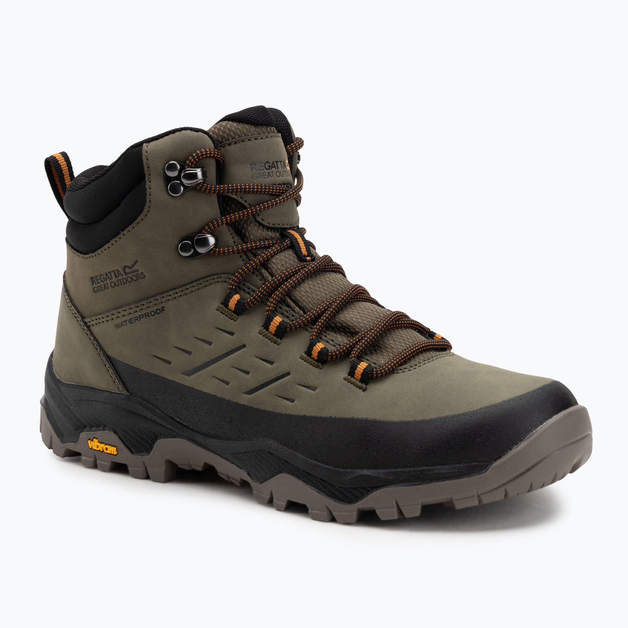 Buty trekkingowe męskie REGATTA Blake olive night/pumpkin spice 