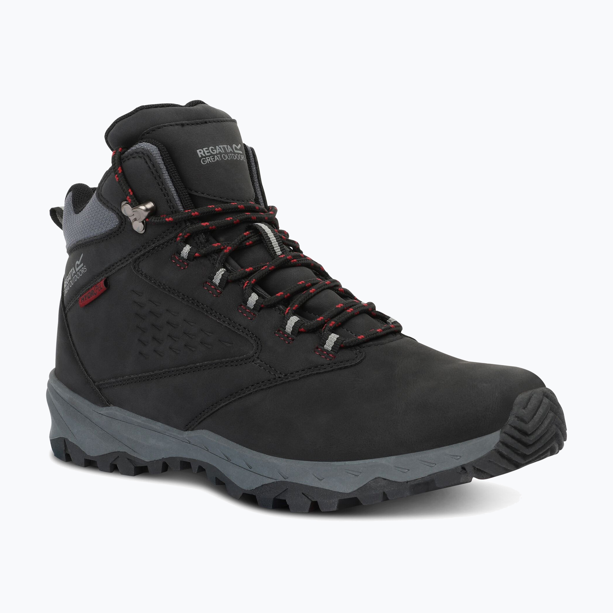 Buty turystyczne męskie REGATTA Amble black/rio red 