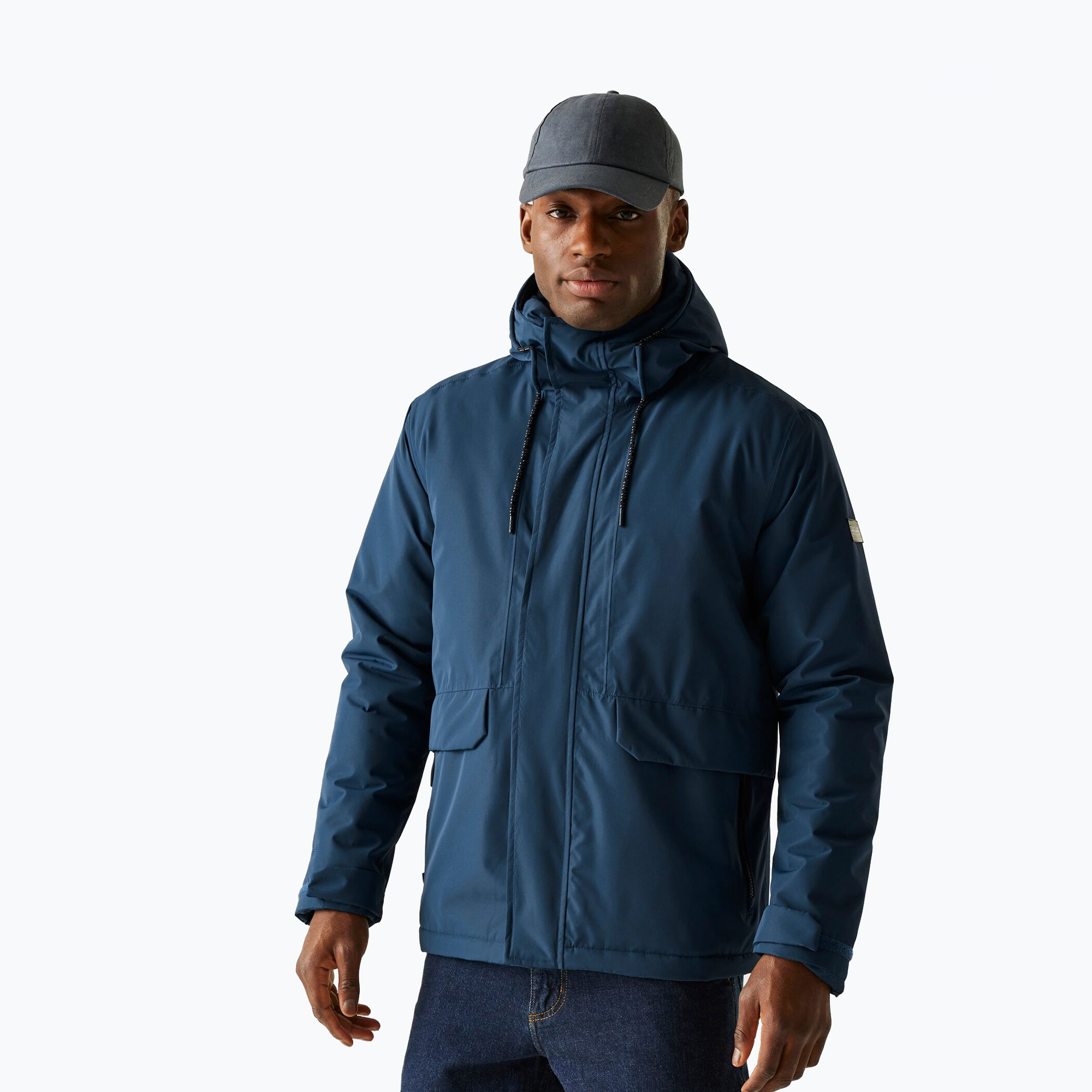 Kurtka przeciwdeszczowa męska REGATTA Sterlings moonlight denim/navy 