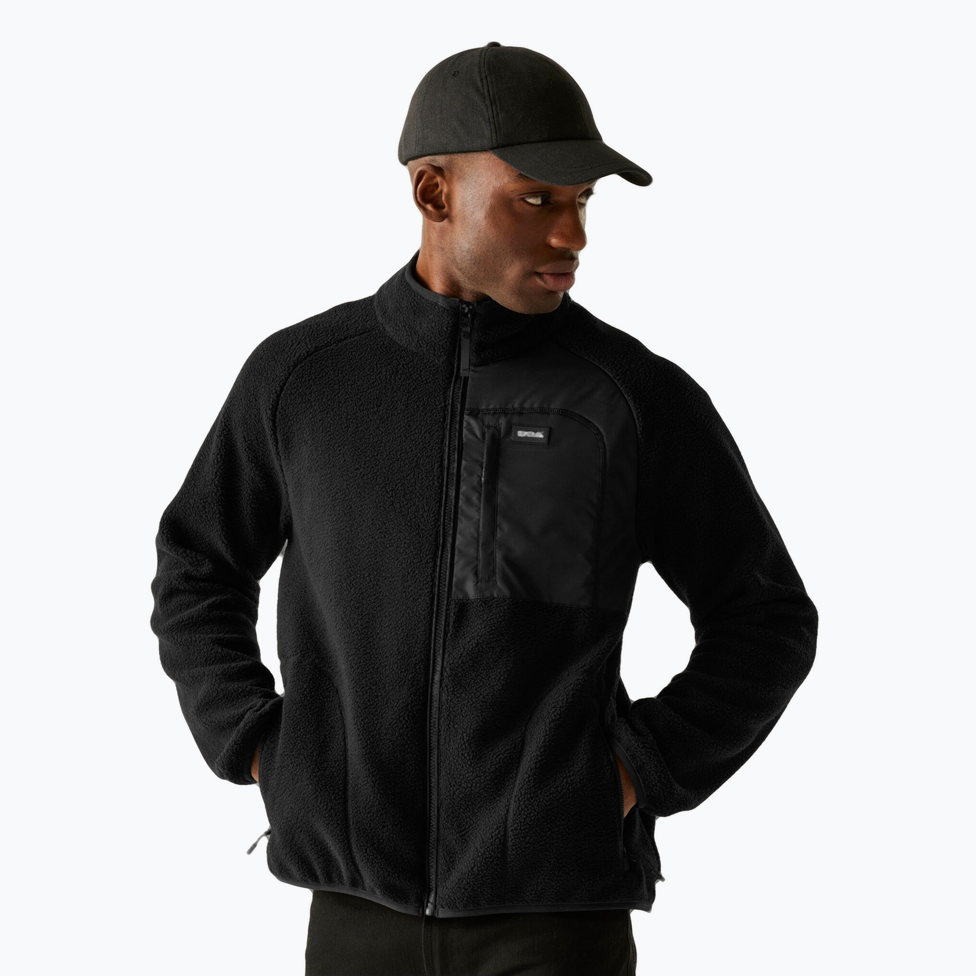 Bluza polarowa męska REGATTA Frankie Borg black 