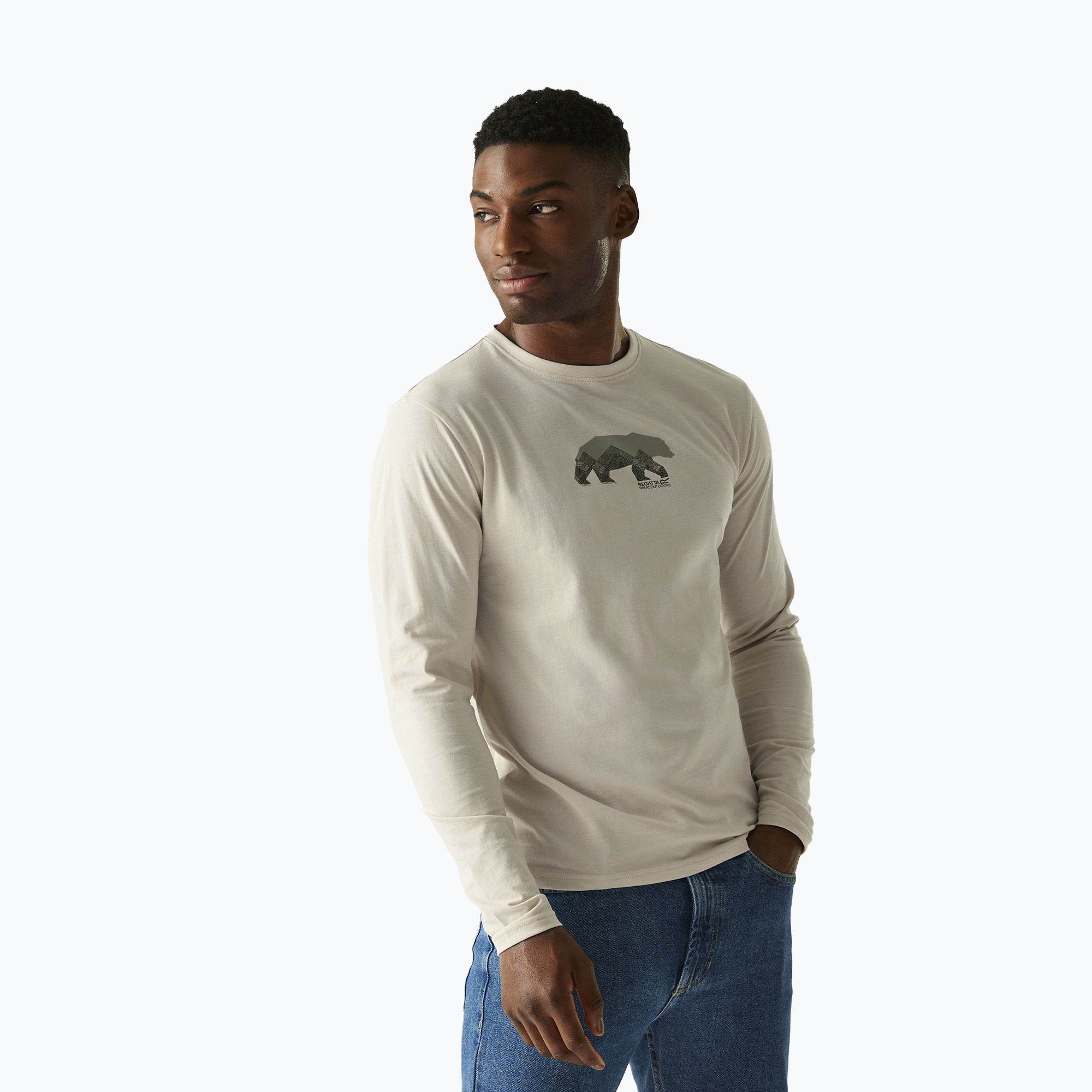 Longsleeve męski REGATTA Maylow moonstruck 