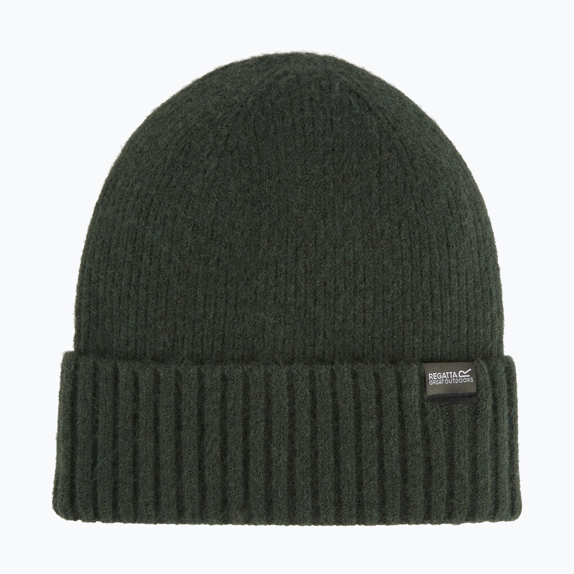 Дамска зимна шапка REGATTA Ribbed Basic dark khaki