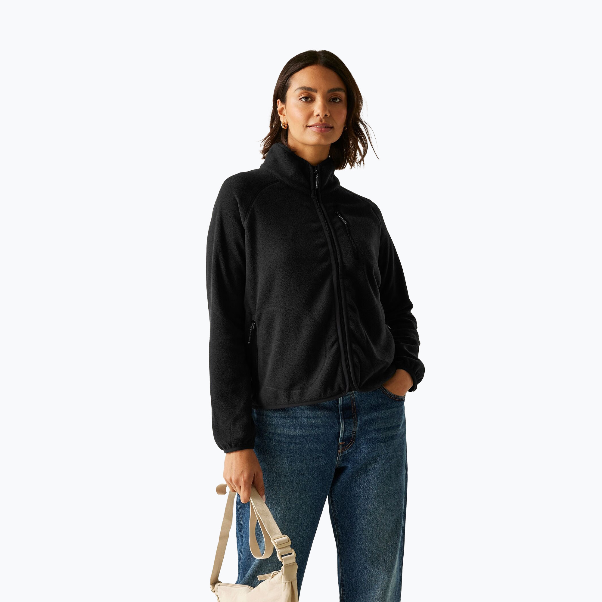 Bluza polarowa damska REGATTA Frankie Full Zip black 