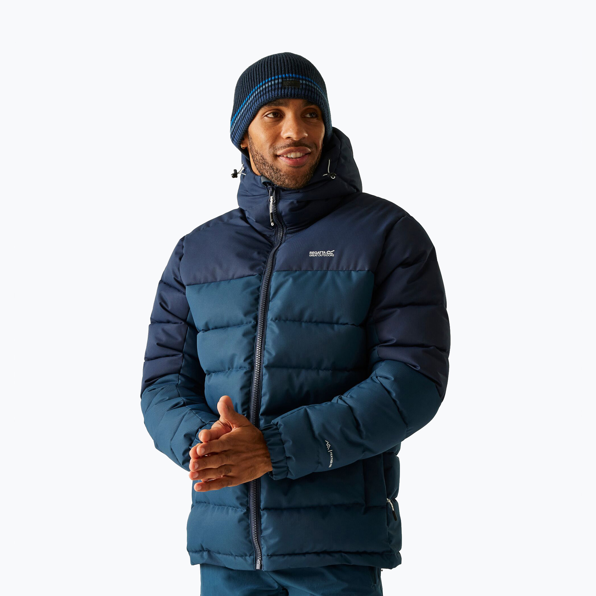Kurtka ocieplana męska REGATTA Aldthron moonlight denim/navy 