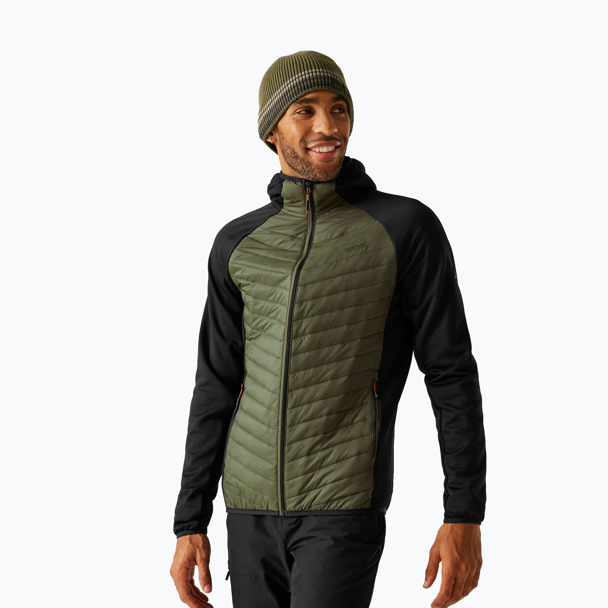 Kurtka hybrydowa męska REGATTA Andreson Hybrid olive/night black 