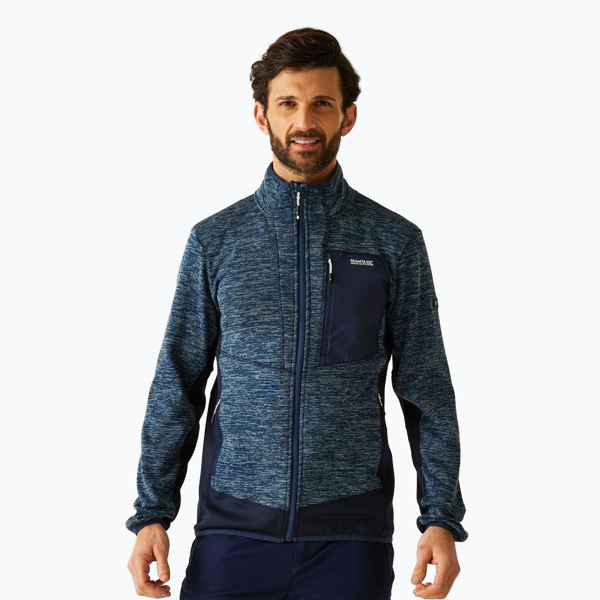 Bluza męska REGATTA Baslinn moonlight denim marl/navy 