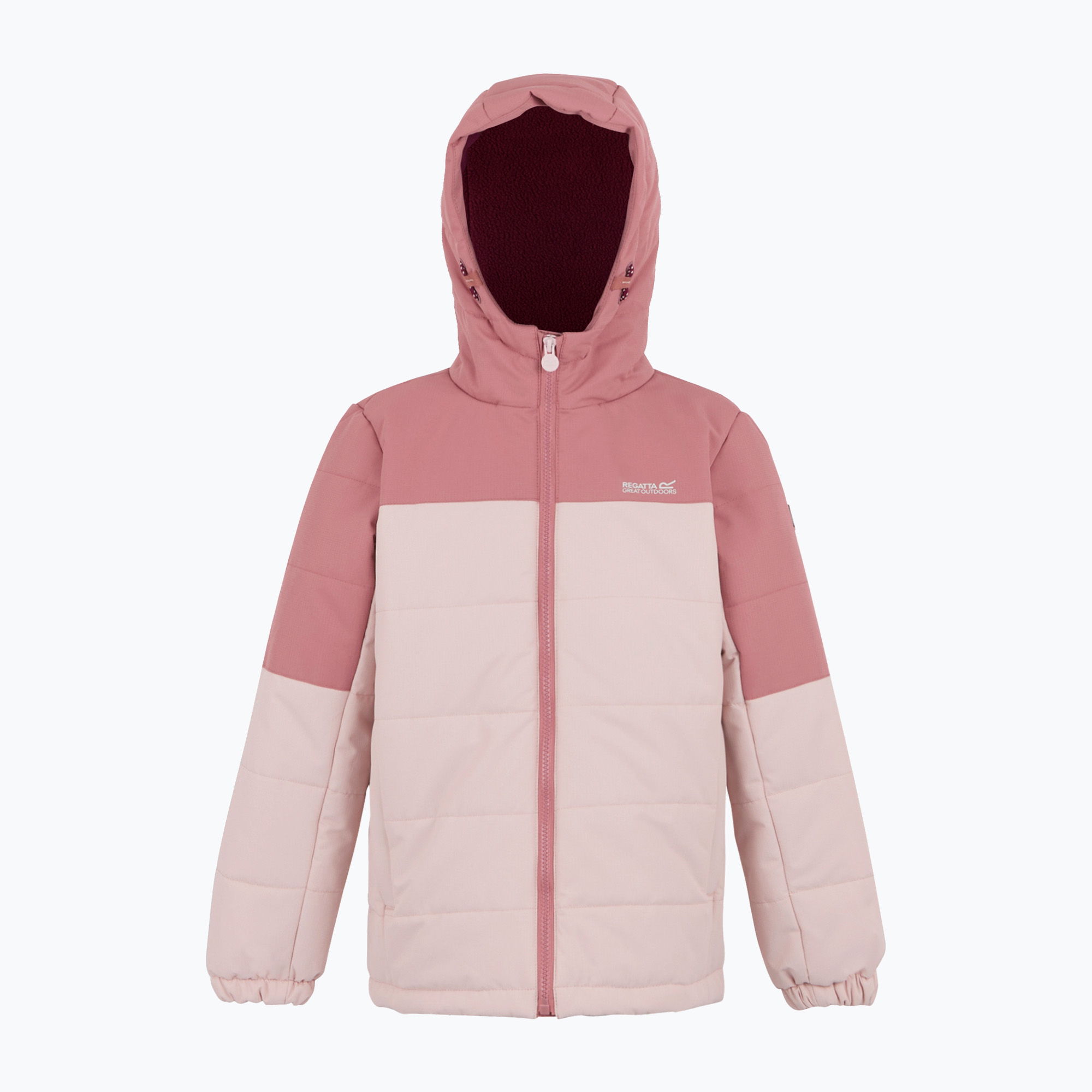 Kurtka ocieplana dziecięca REGATTA Lofthouse dusty rose/lotus pink 