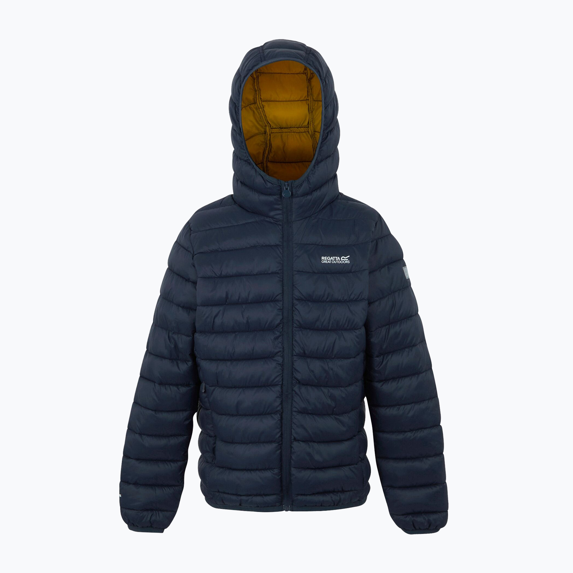 Kurtka dziecięca REGATTA Hooded Marizion navy/gold flake 