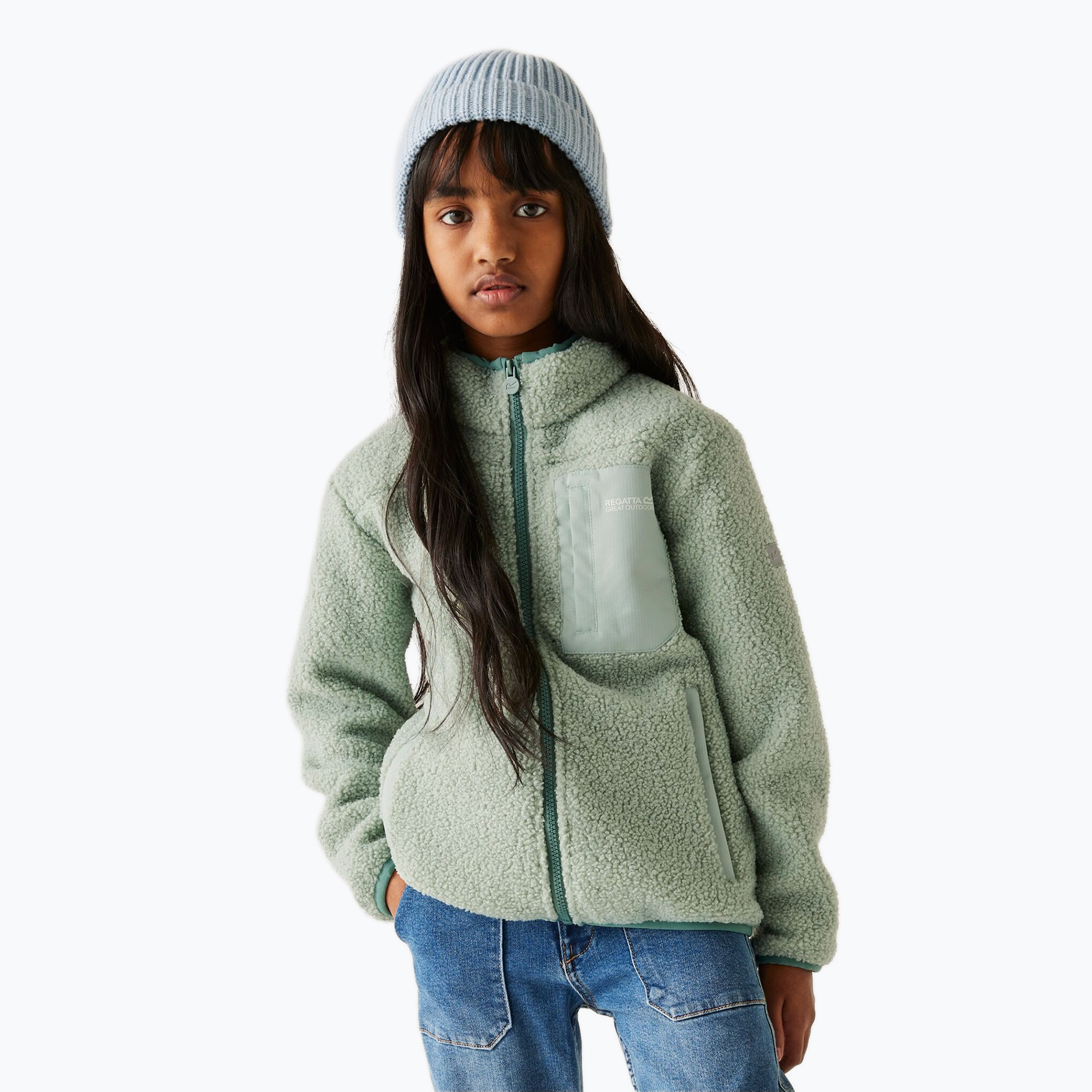 Bluza dziecięca REGATTA Frankie Warm green haze 