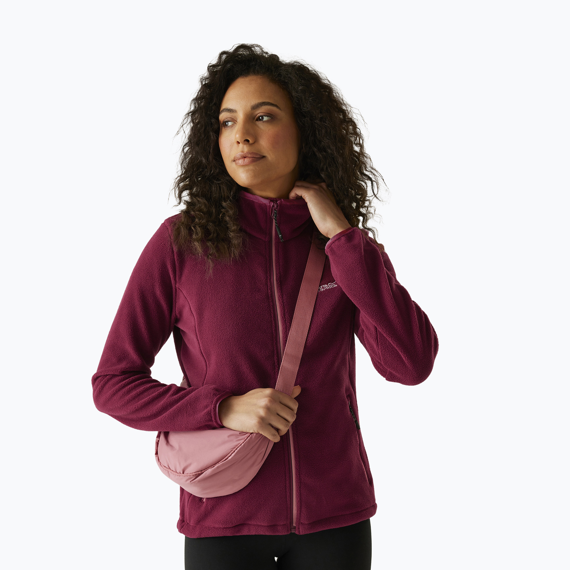 Bluza polarowa damska REGATTA Floreo IV dark pimento 