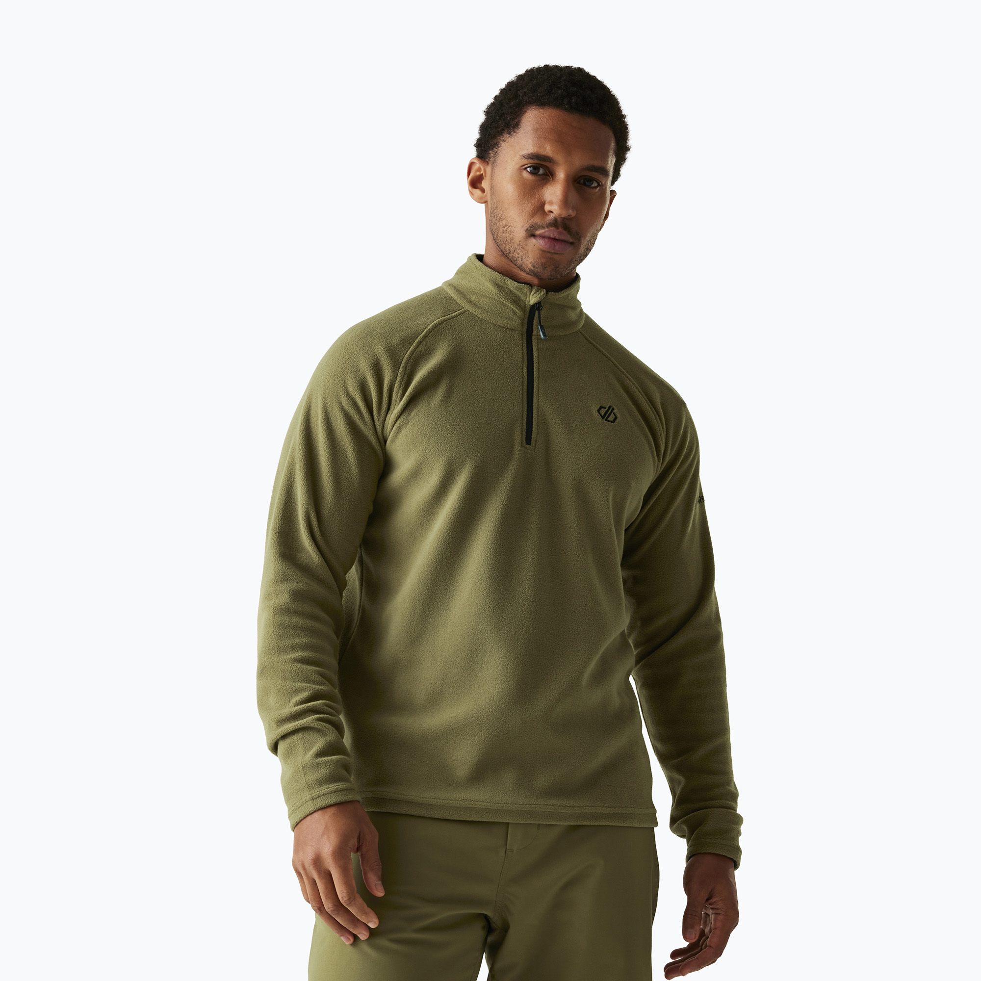 Pánska fleecová mikina Dare 2b Freethink II Fleece martini olive