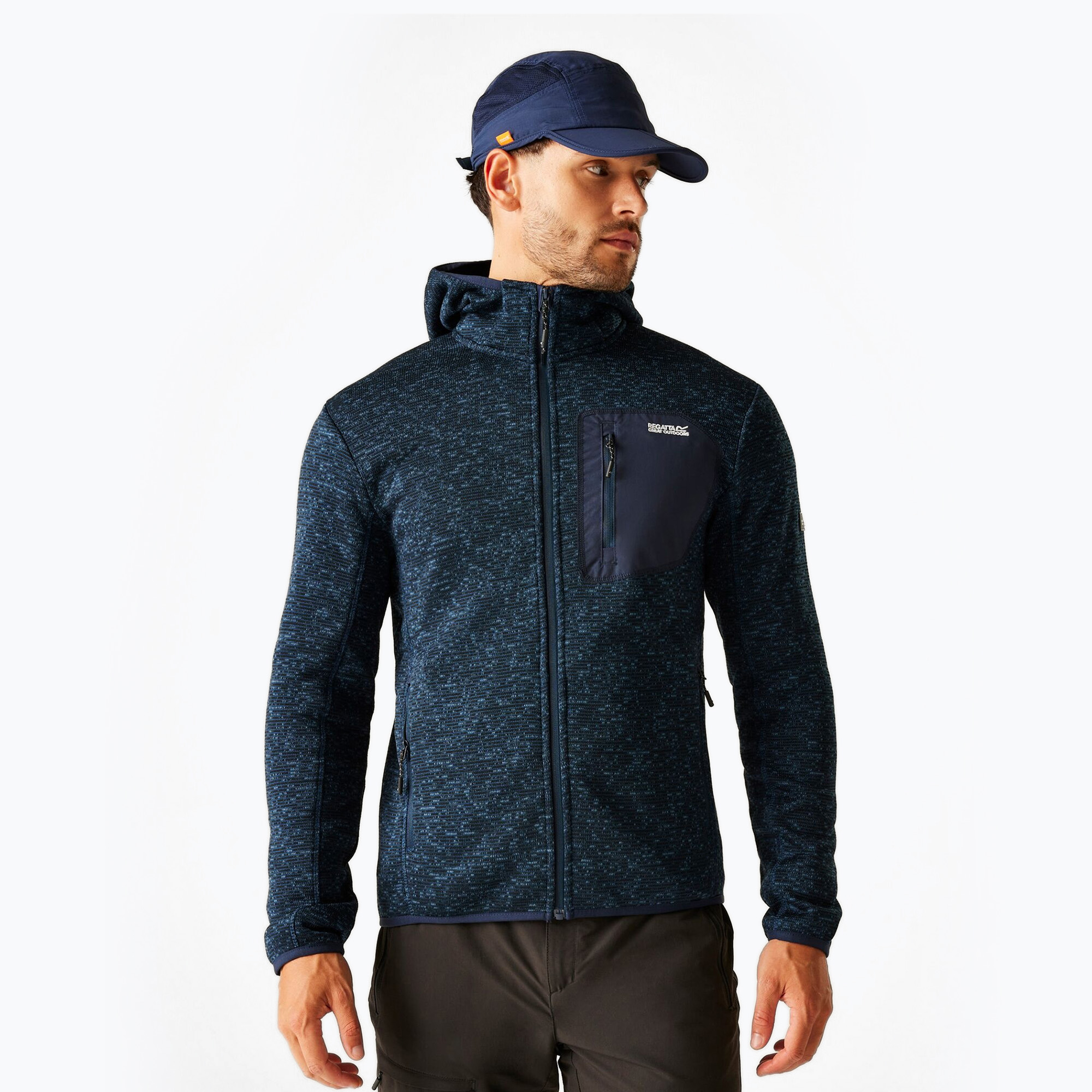 Bluza męska REGATTA Hooded Newhill moonlight denim 