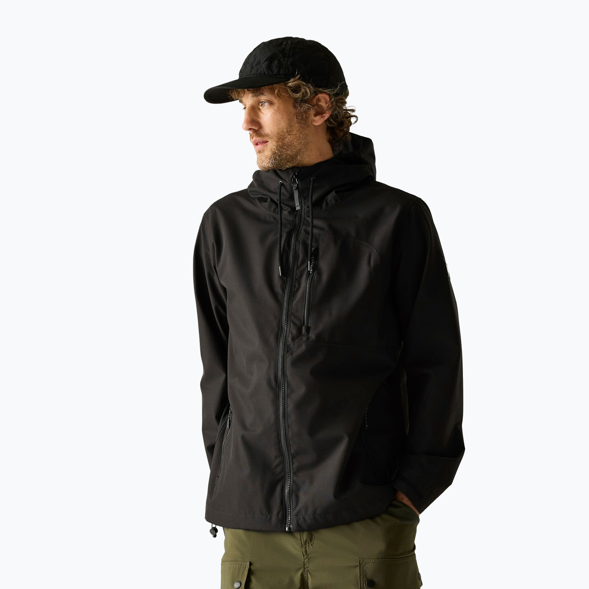 Мъжко яке за дъжд REGATTA Waterproof Shell Frankie black