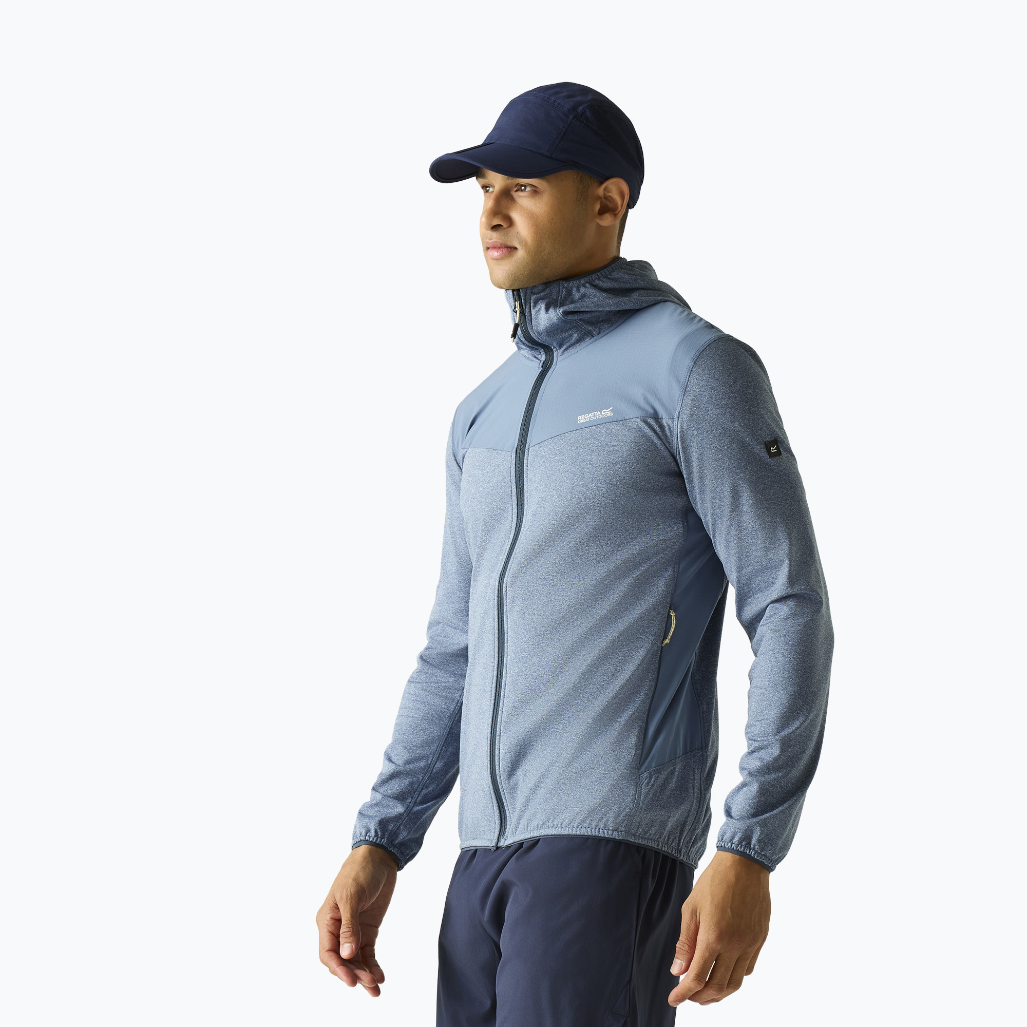Bluza trekkingowa męska REGATTA Finchadale Midlayer china blue 