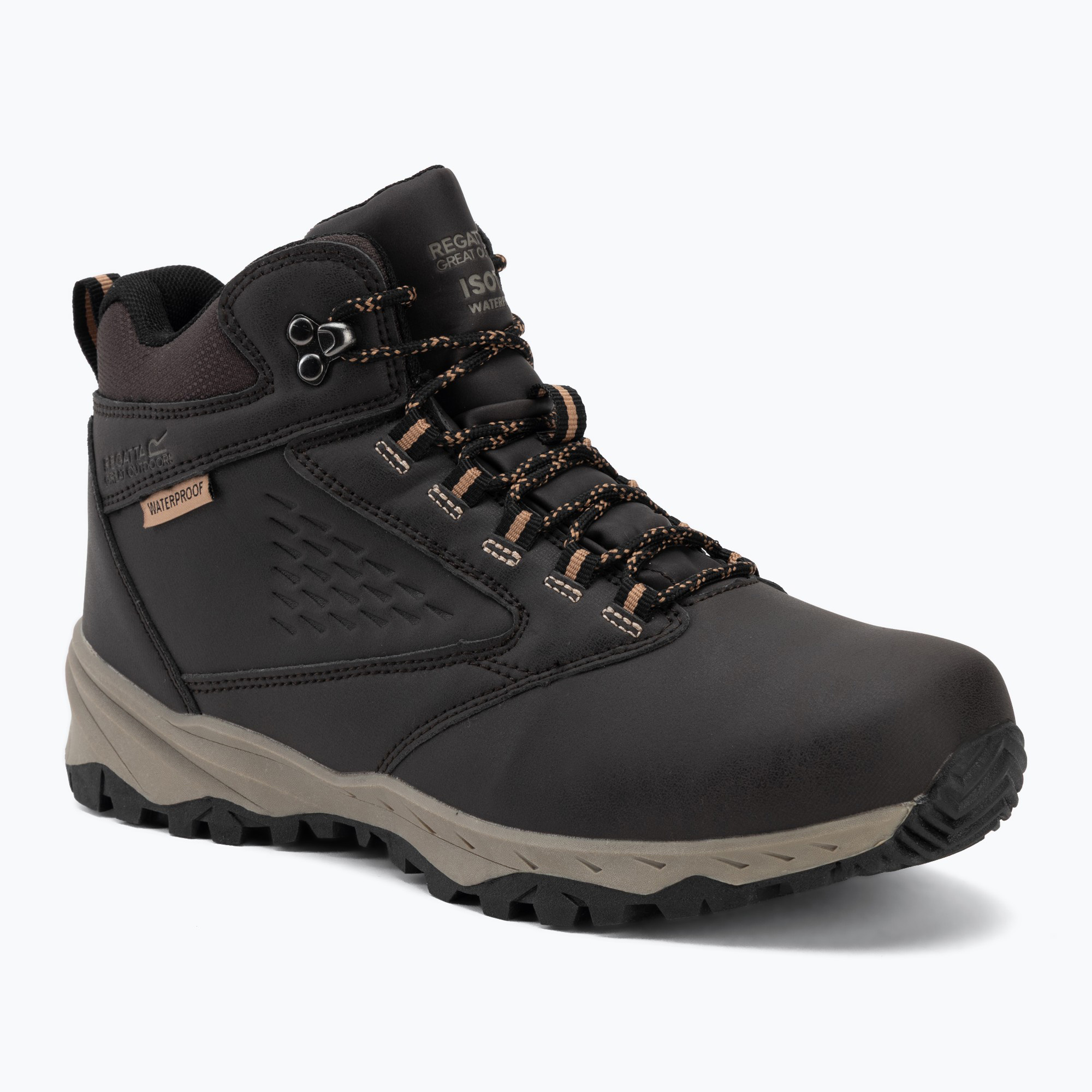 Încălțăminte de trekking pentru bărbați REGATTA Amble Boot Waterproof peat/tan