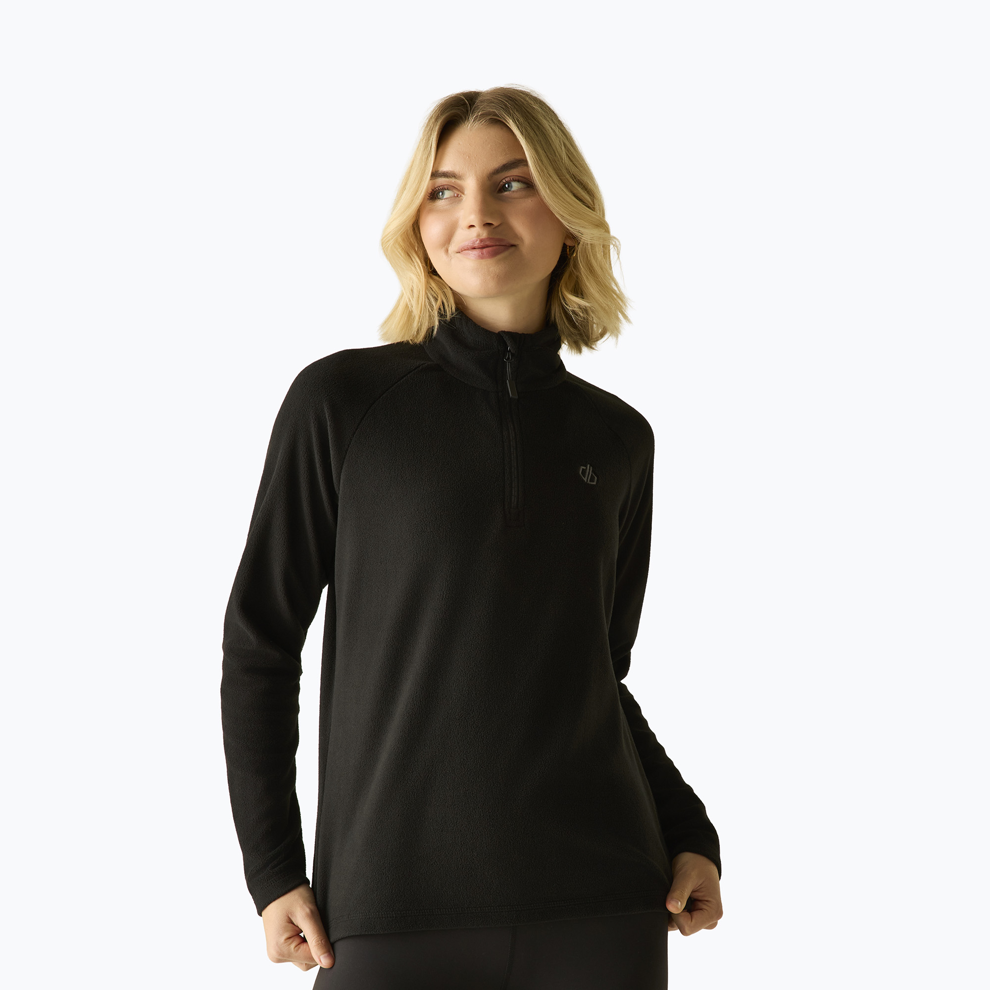 Dámska fleecová mikina Dare 2b Freeform II Fleece black/black