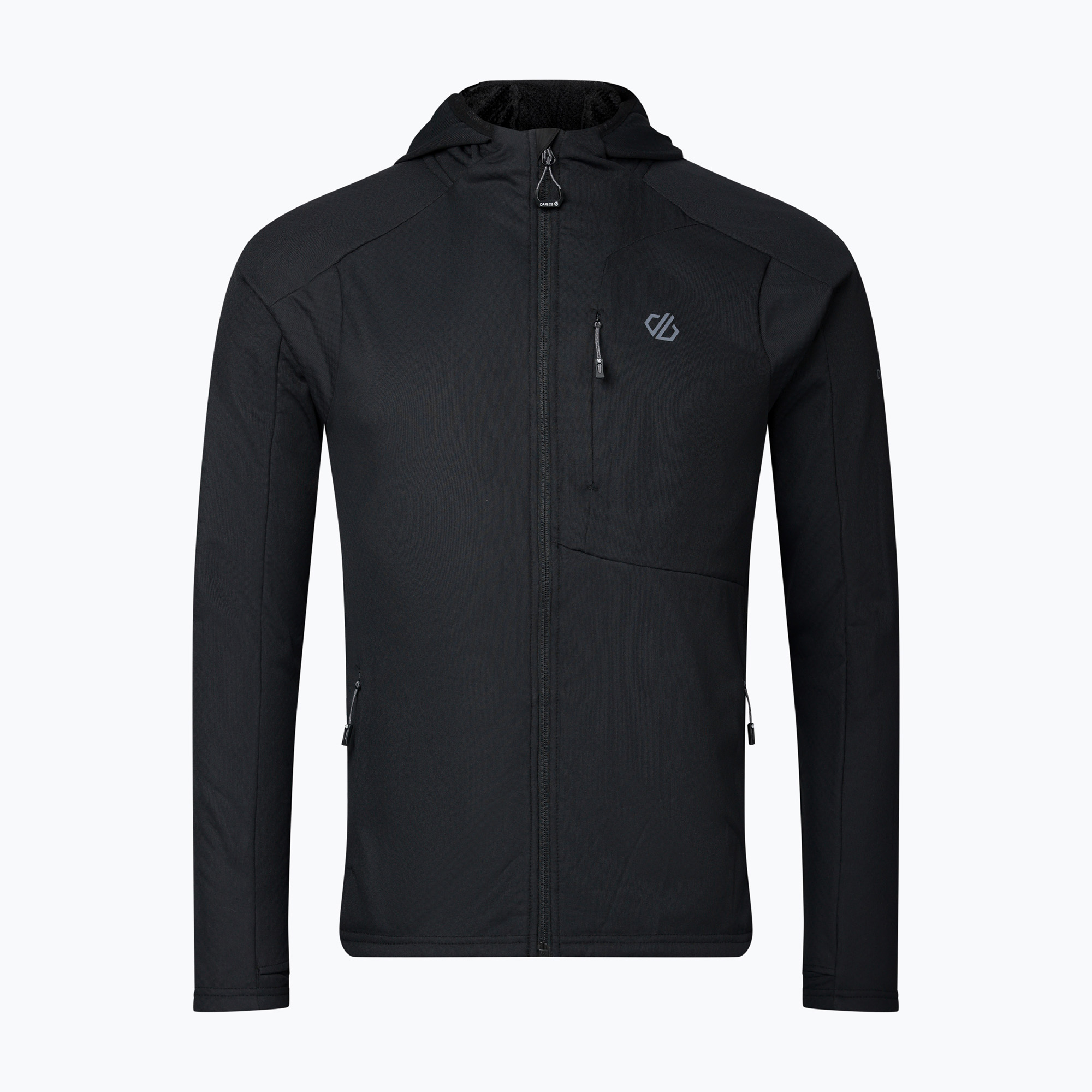 Pánska mikina Dare 2b Heat Weave Stretch Midlayer black