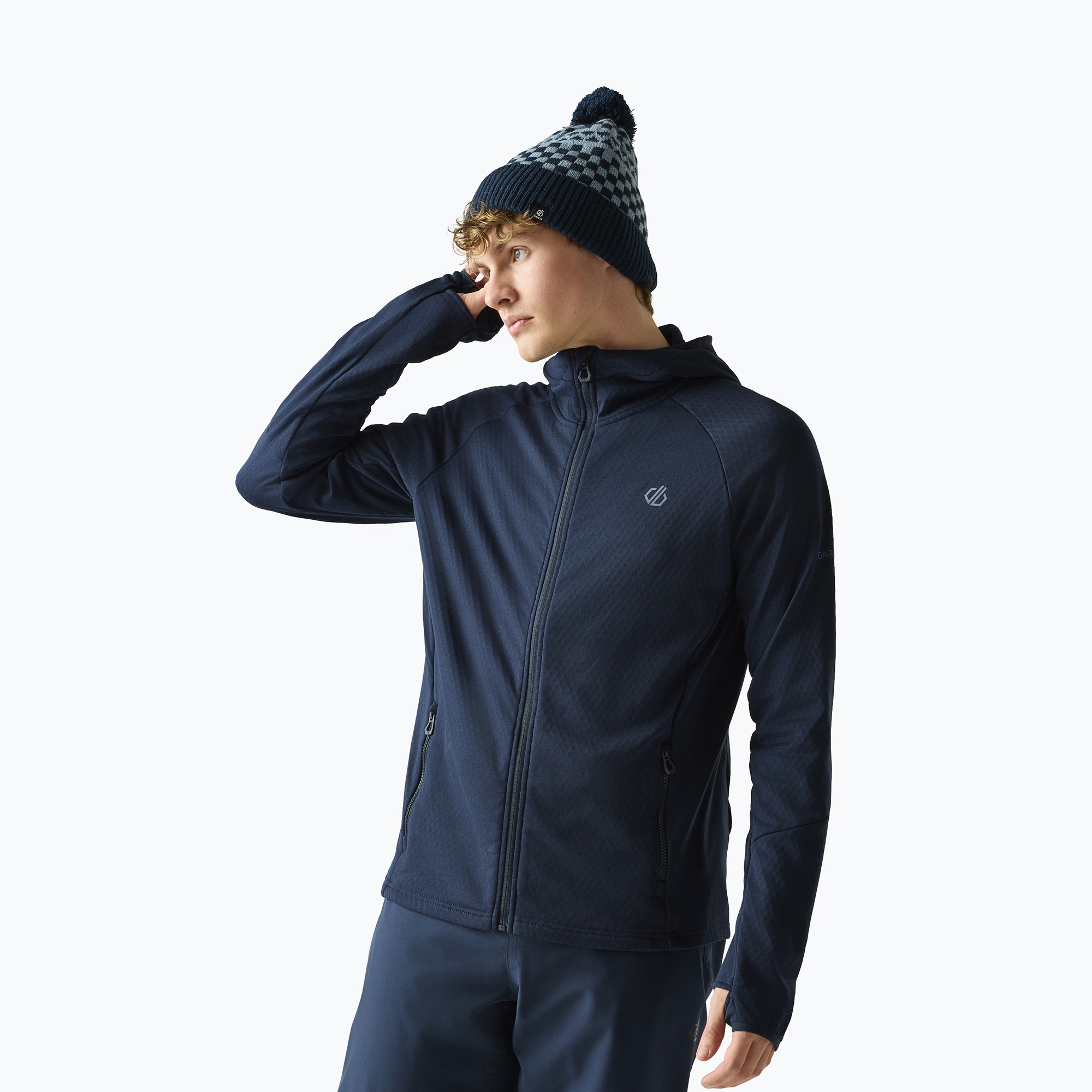 Bluză pentru bărbați Dare 2b Venture Hooded navy