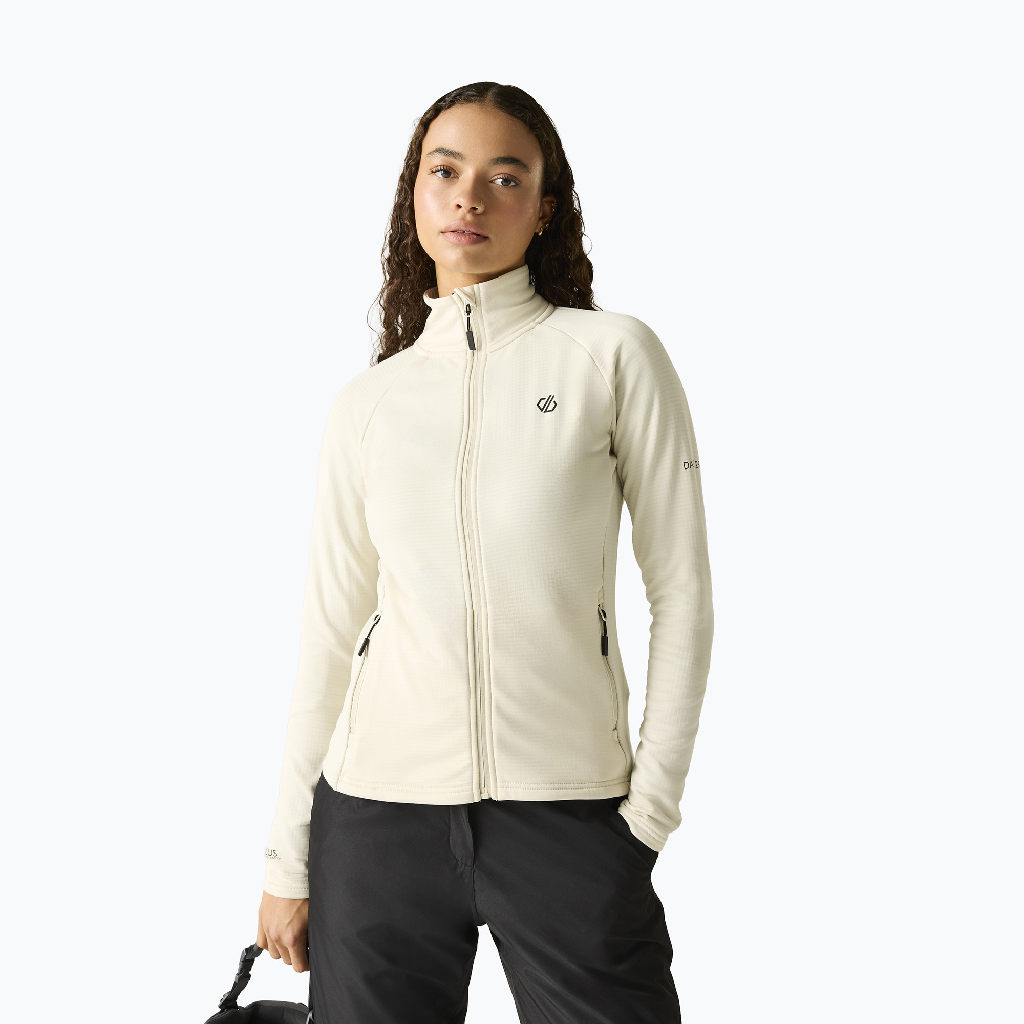 Дамски суитшърт Dare 2b Lowline Full Zip Core Stretch almond milk