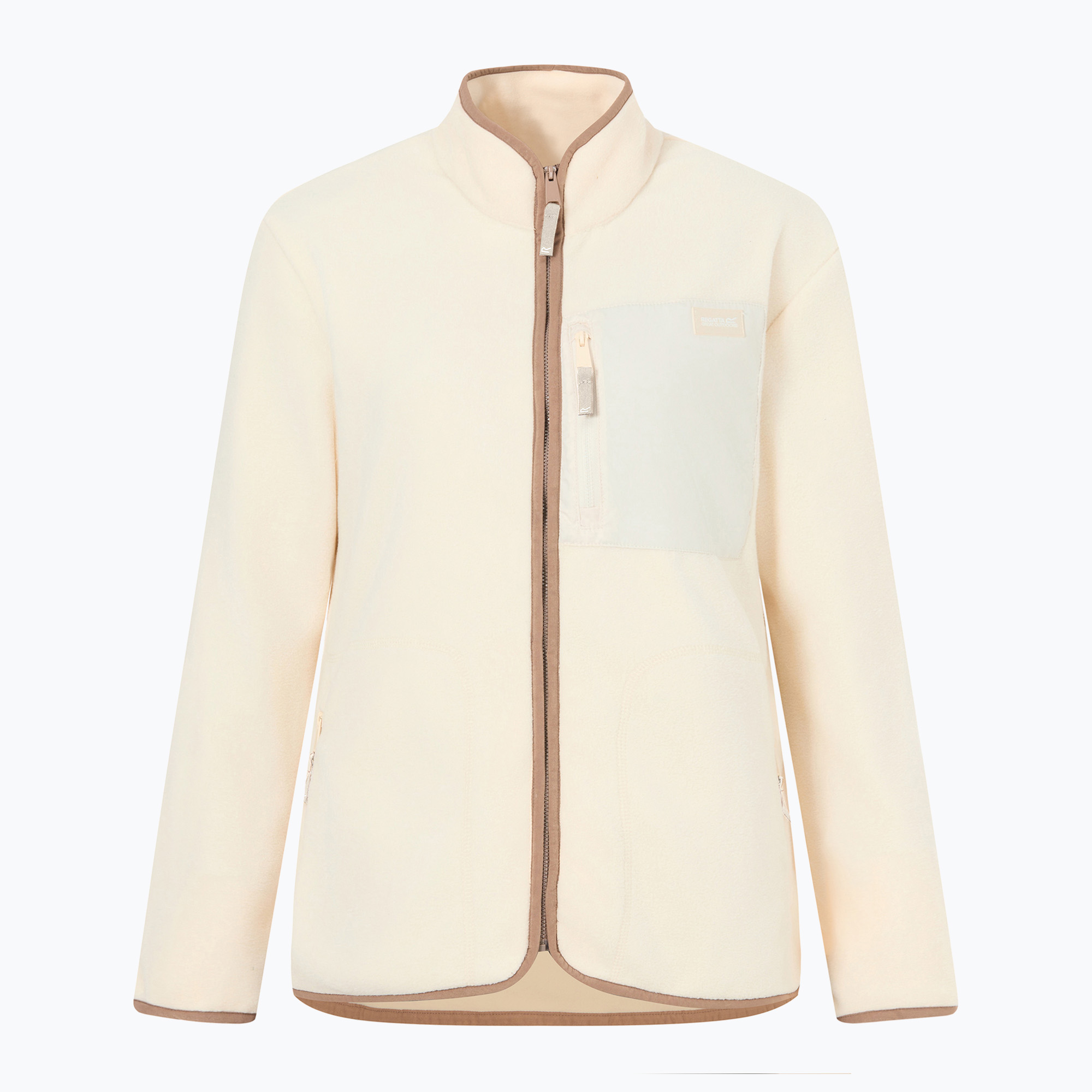 Дамски поларен суитшърт Regatta Frankie Full Zip light vanilla/mocha