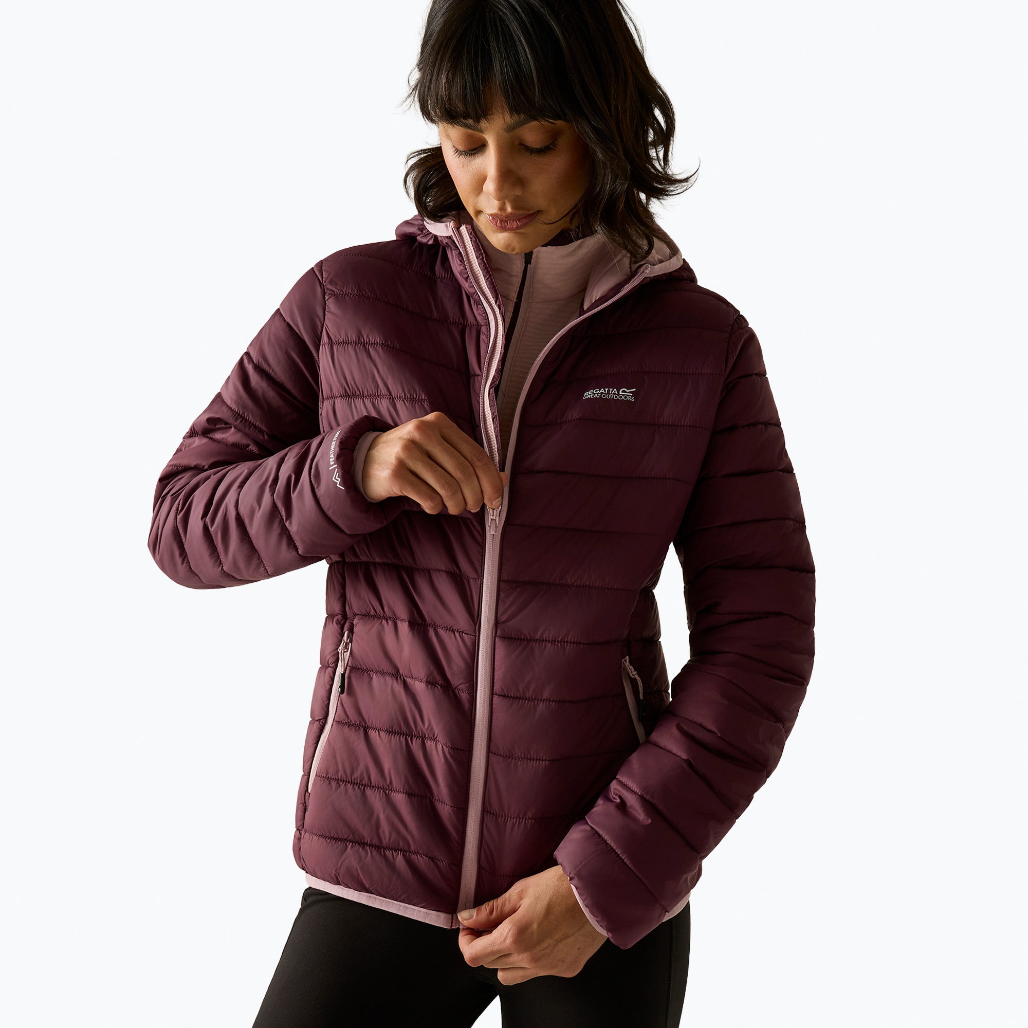 Дамско пухено яке Regatta Hooded Marizion fig