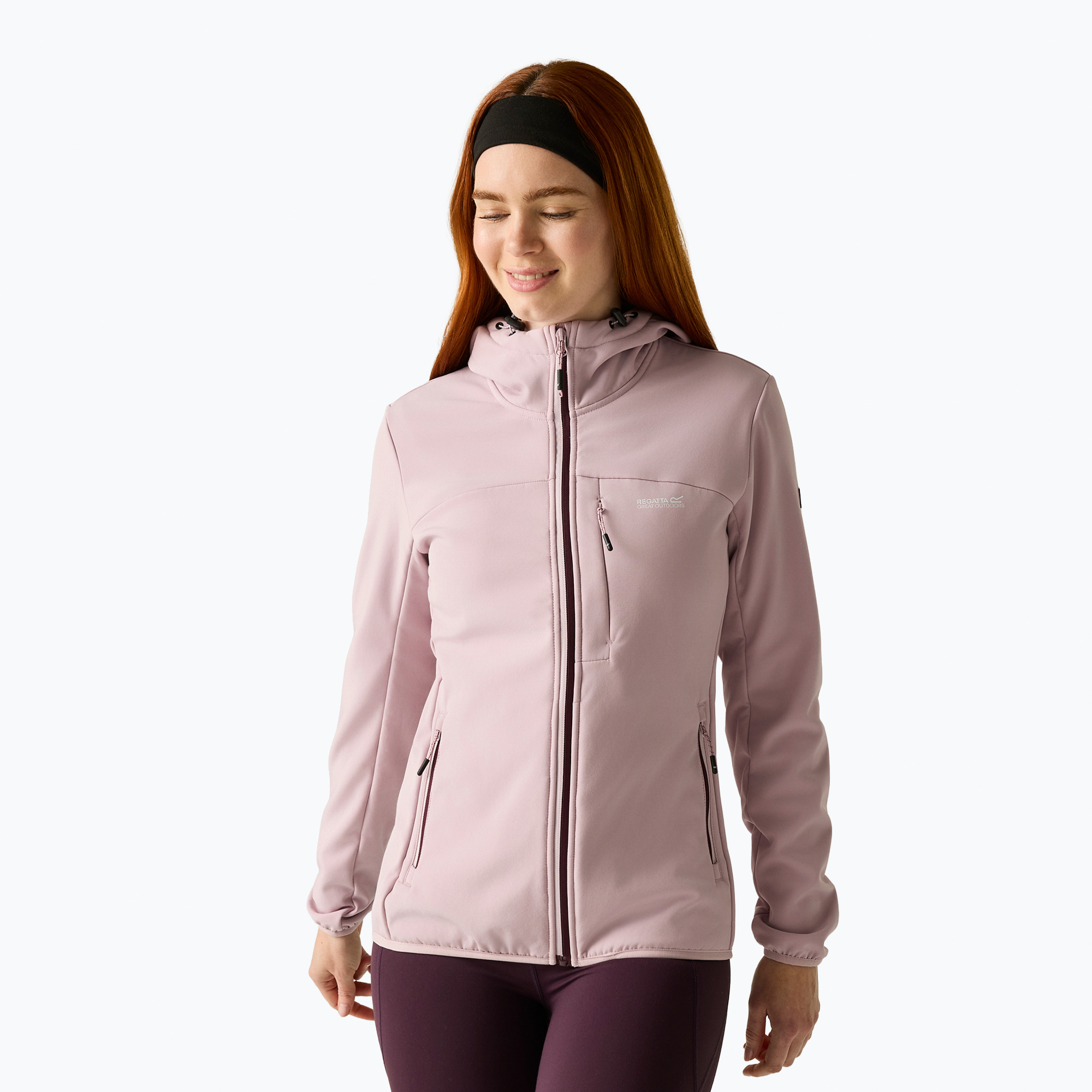 Geacă softshell pentru femei REGATTA Ossek powder lilac