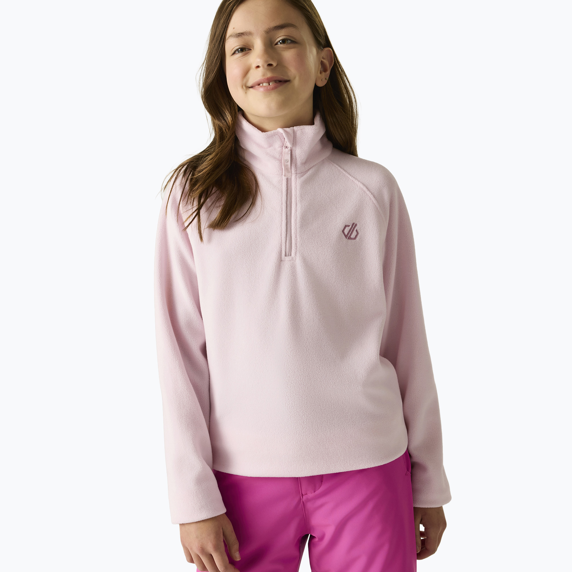Bluză fleece pentru copii Dare 2b Freehand Fleece pink haze