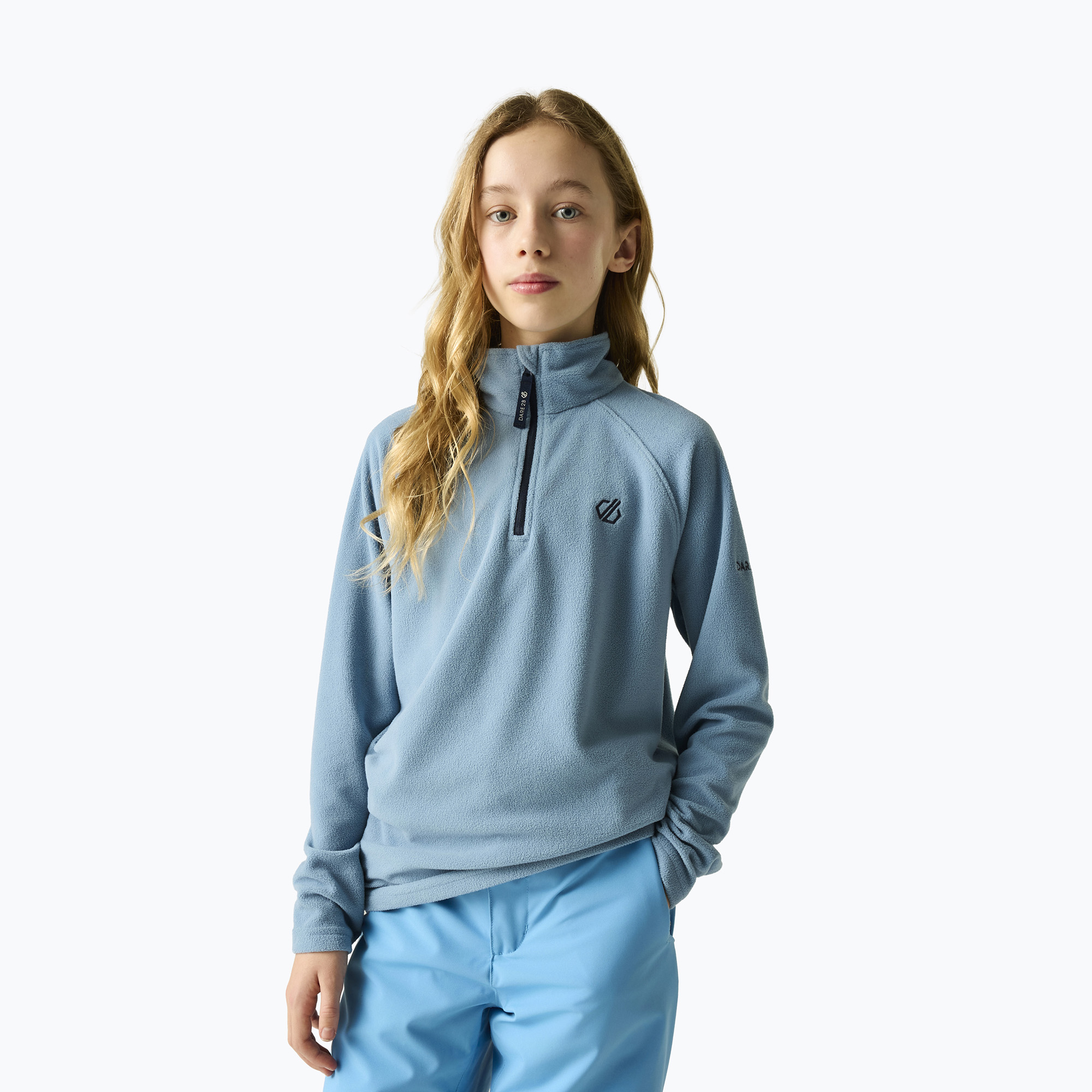 Детски поларен суитшърт Dare 2b Freehand Fleece dusky blue