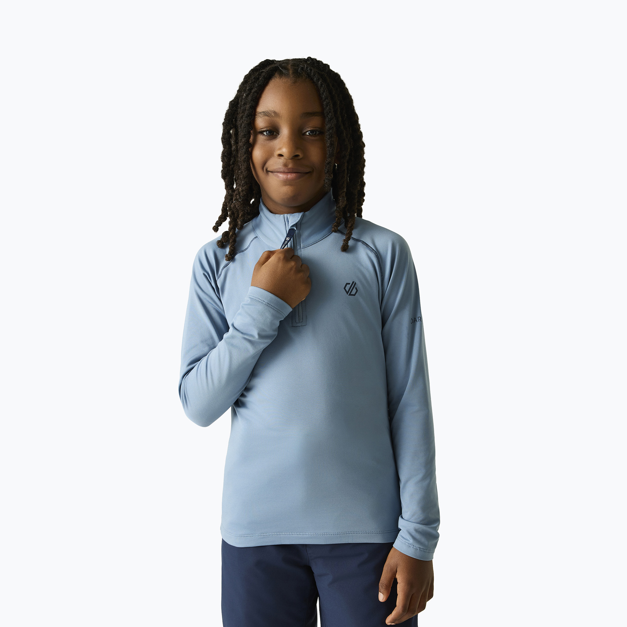 Detská mikina Dare 2b Consist II Core Stretch dusky blue