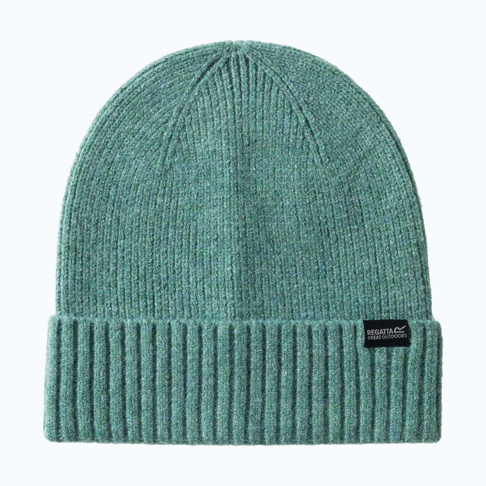 Дамска зимна шапка REGATTA Ribbed Basic dark forest green