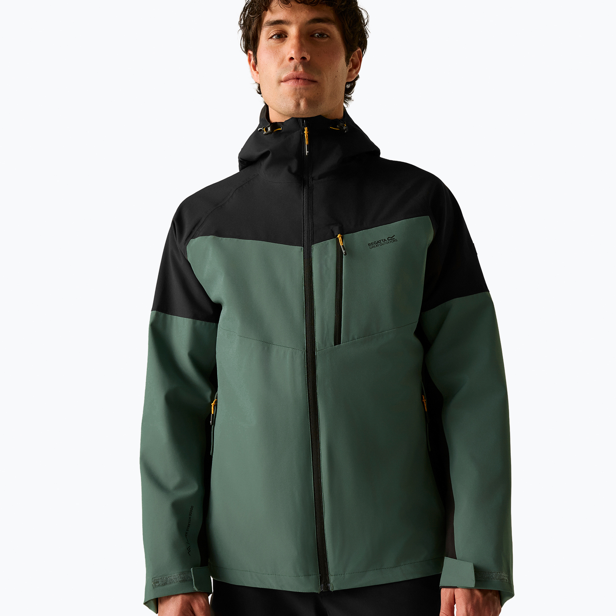 Geacă 3în1 pentru bărbați REGATTA Wentwood 3in1 dark forest green/black