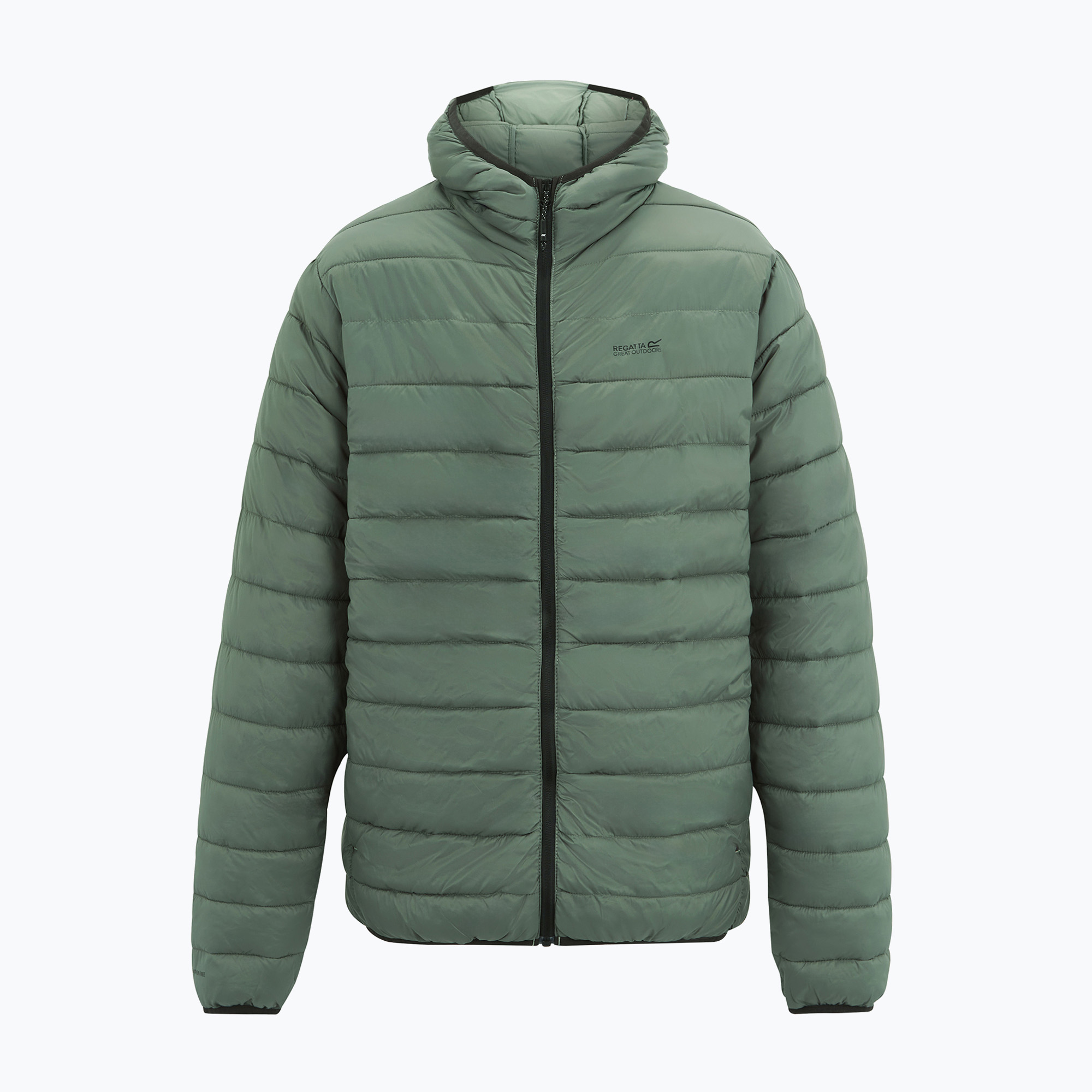 Geacă cu puf pentru bărbați REGATTA Hooded Marizion dark forest green