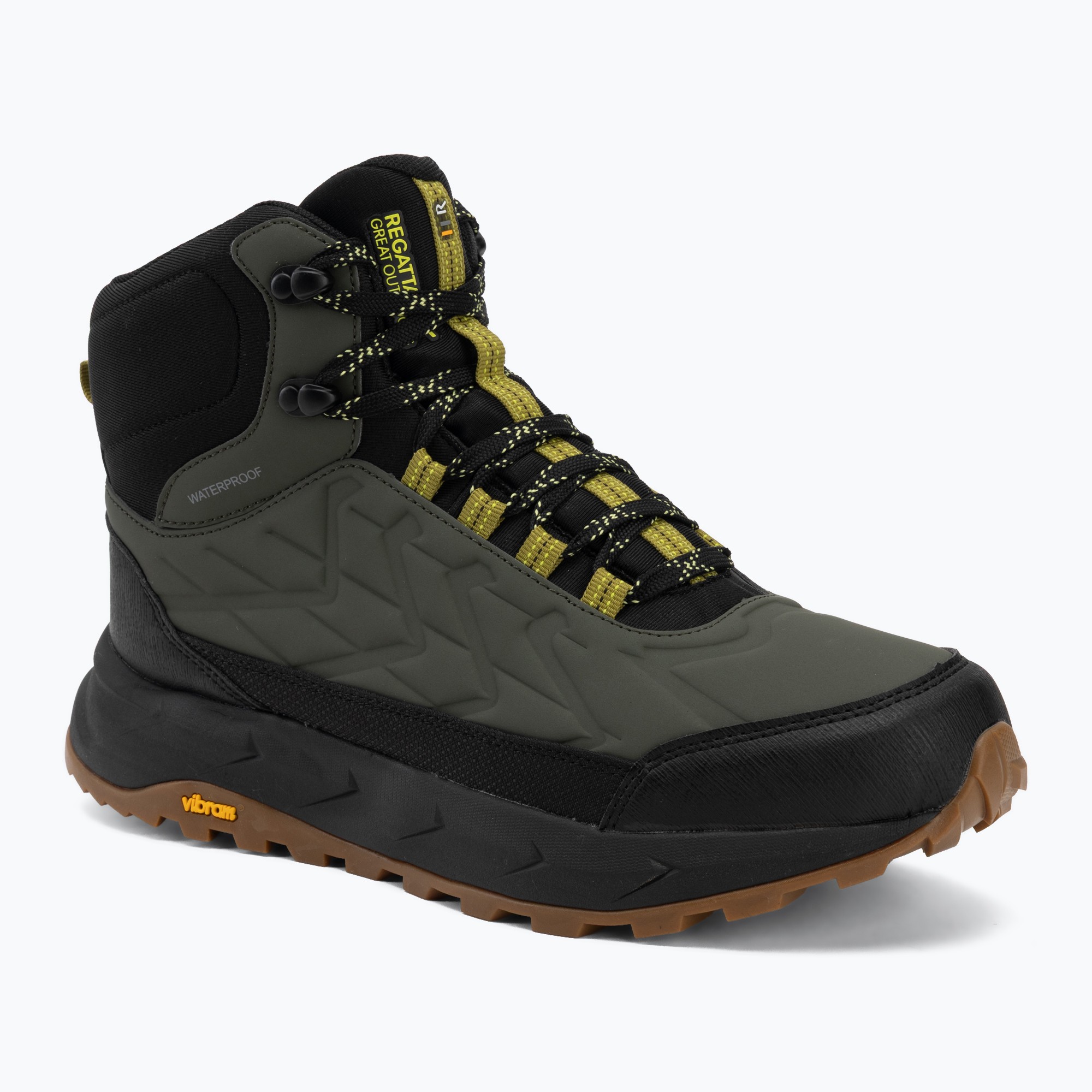Încălțăminte de drumeție pentru bărbați REGATTA Onyx Mid dark khaki cyprus