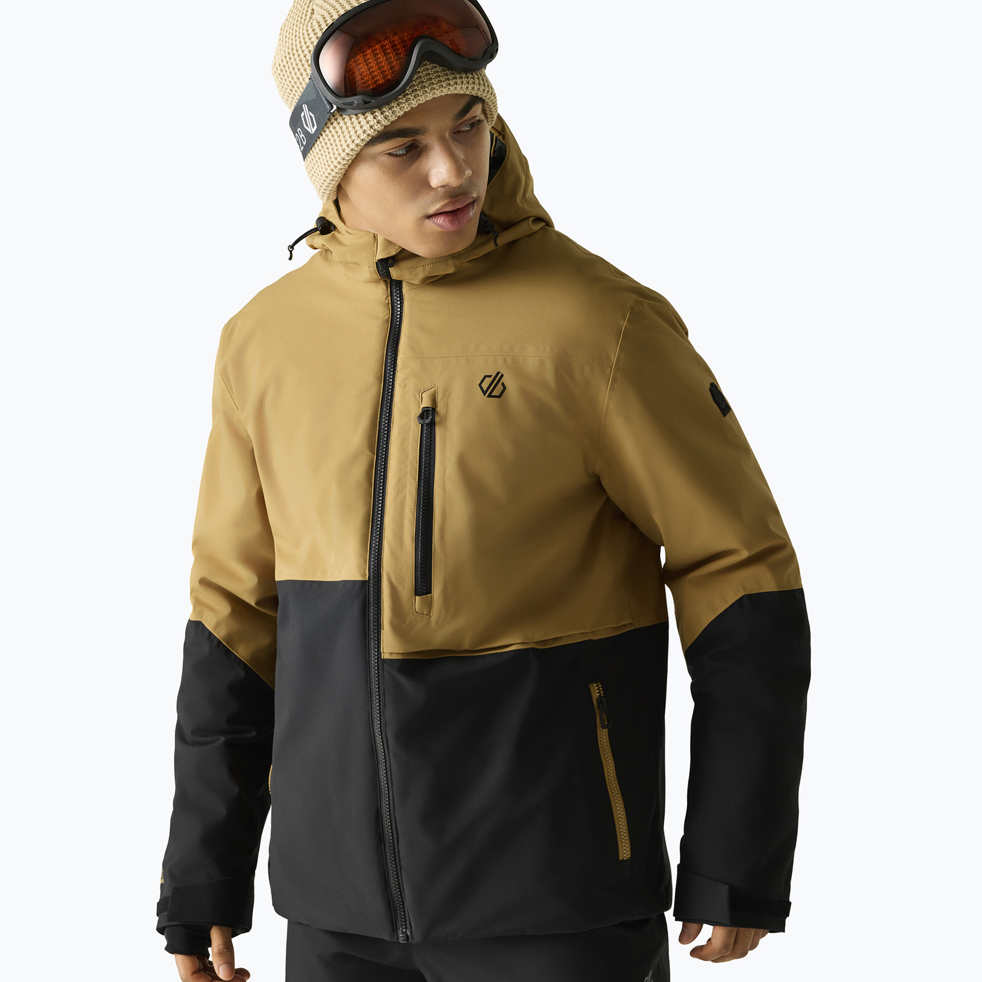 Geacă de schi pentru bărbați Dare2B Halfpipe IV Jacket wood brown/black