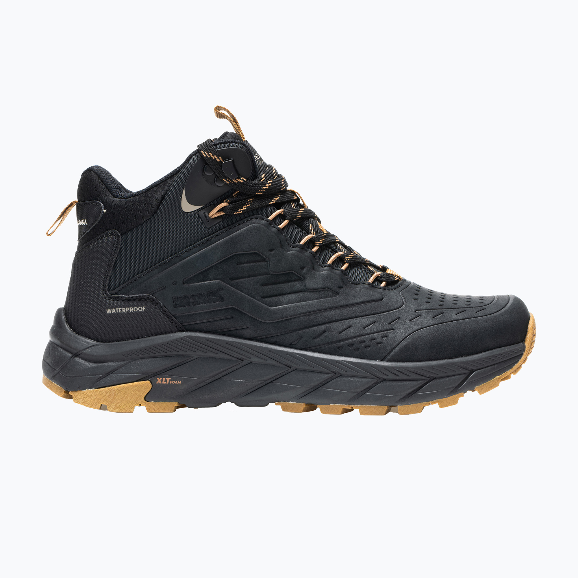 Мъжки туристически обувки REGATTA Derino Mid Black/Rubber