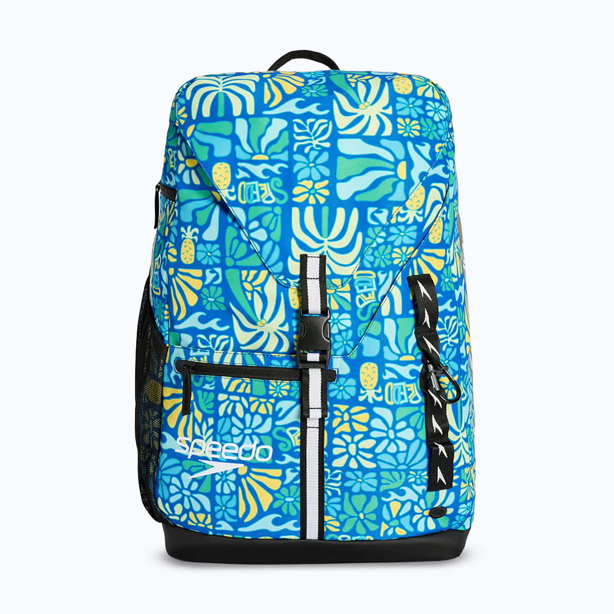 Раница за плуване Speedo Team Printed 35 l summer stamp deep sapphire