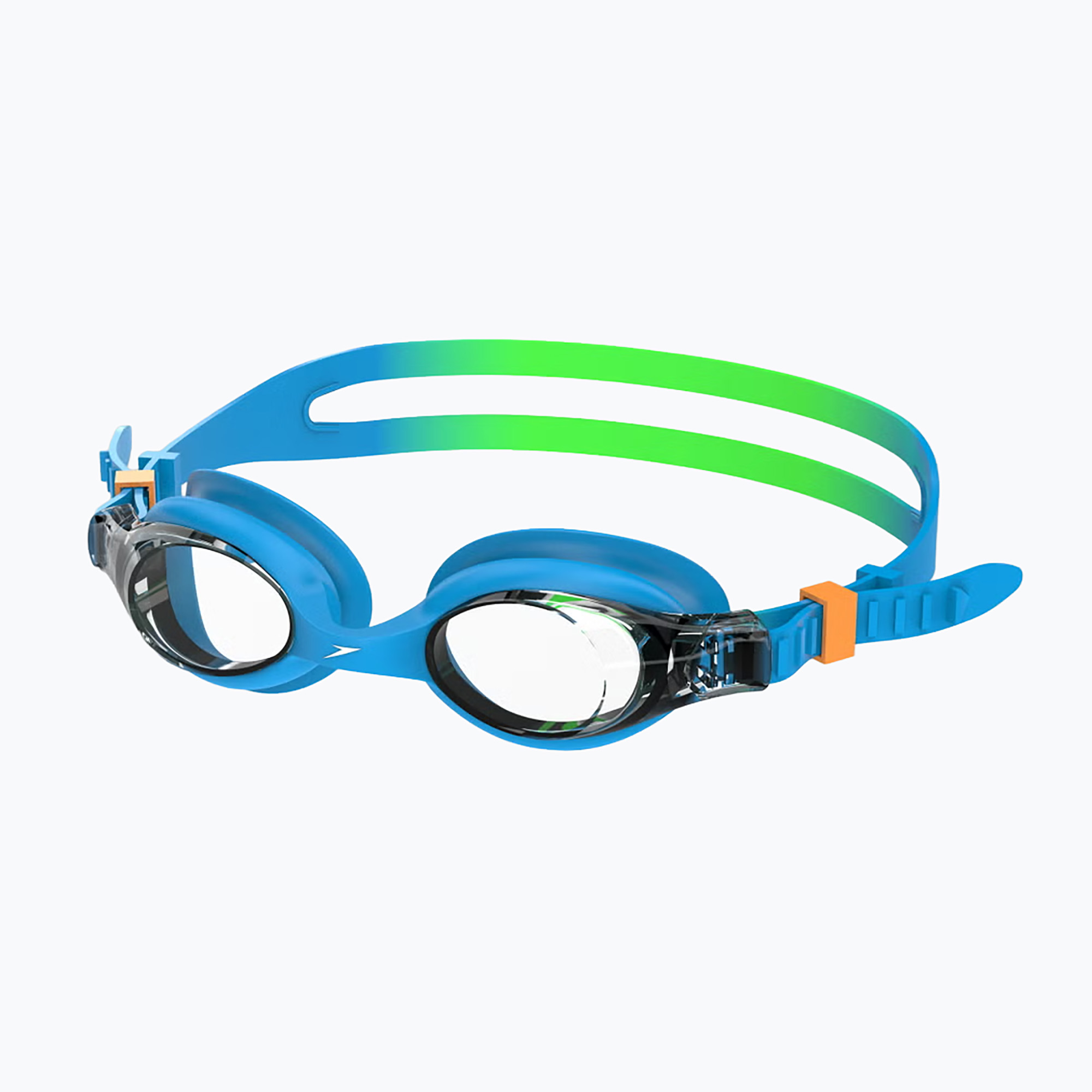 Детски очила за плуване Speedo Skoogles azure blue/fluro green/fluro orange/clear