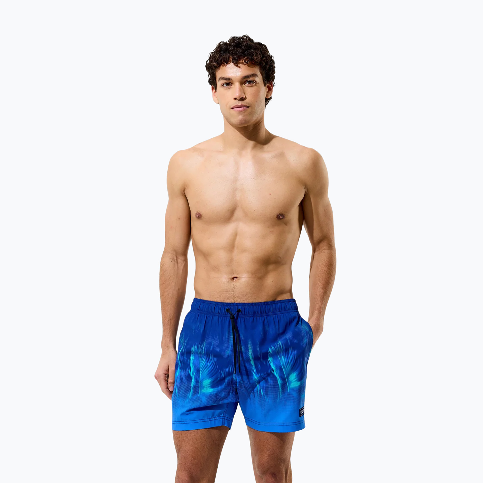 Мъжки плажни шорти Speedo Printed Redondo Edge Volley 16