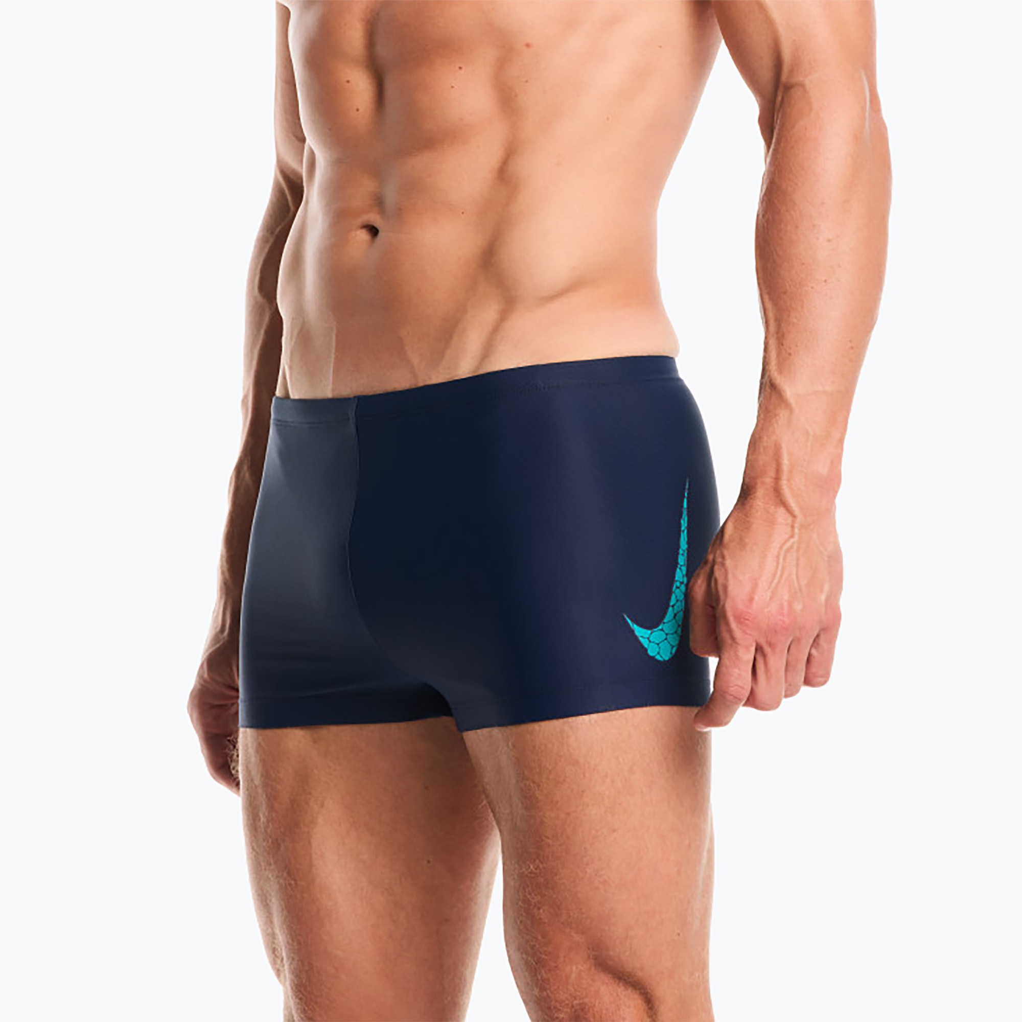 Плувни шорти Nike Logo Graphic Square Leg energy
