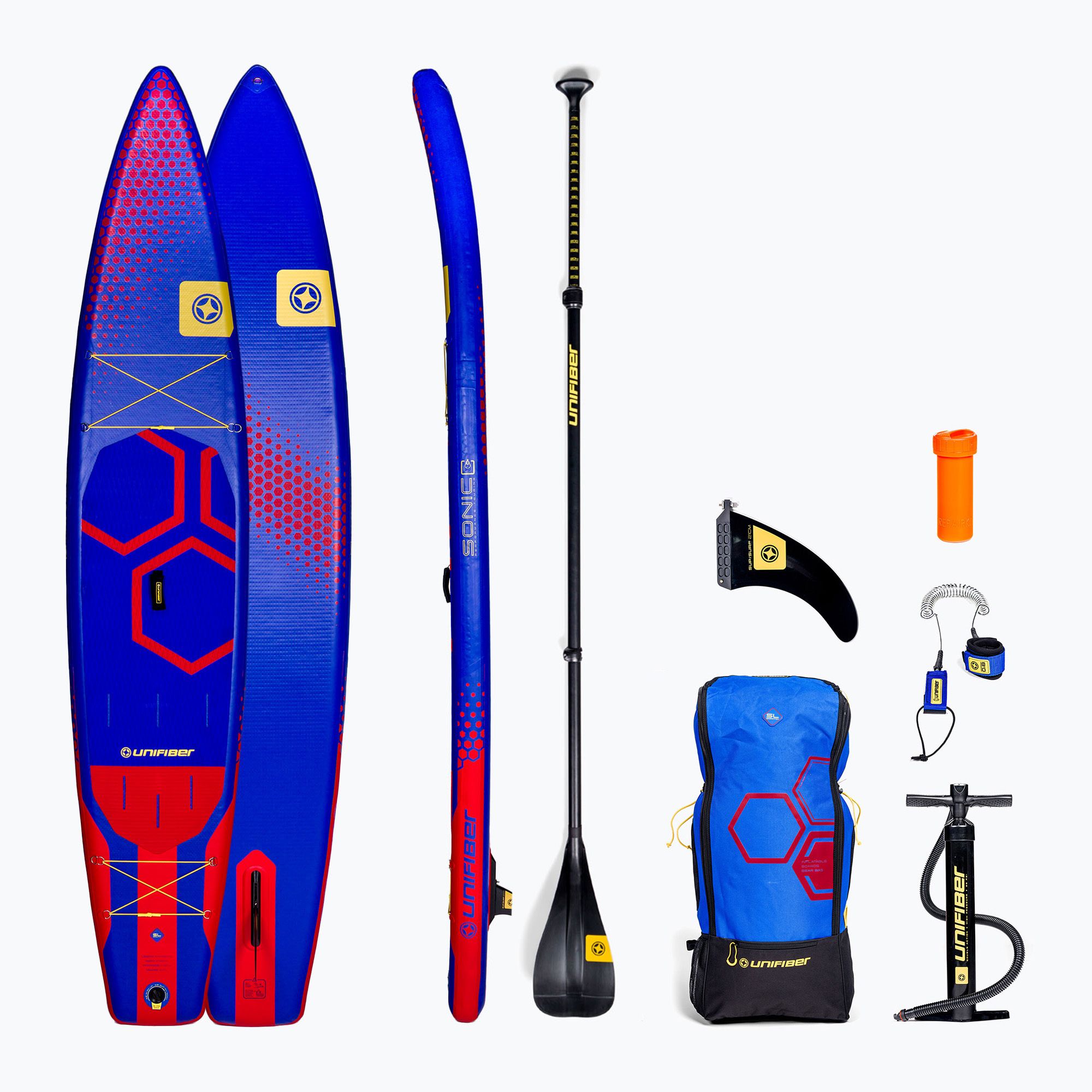 Deska SUP Unifiber Sonic Touring iSup 12'6'' SL incl. Paddle and Leash 