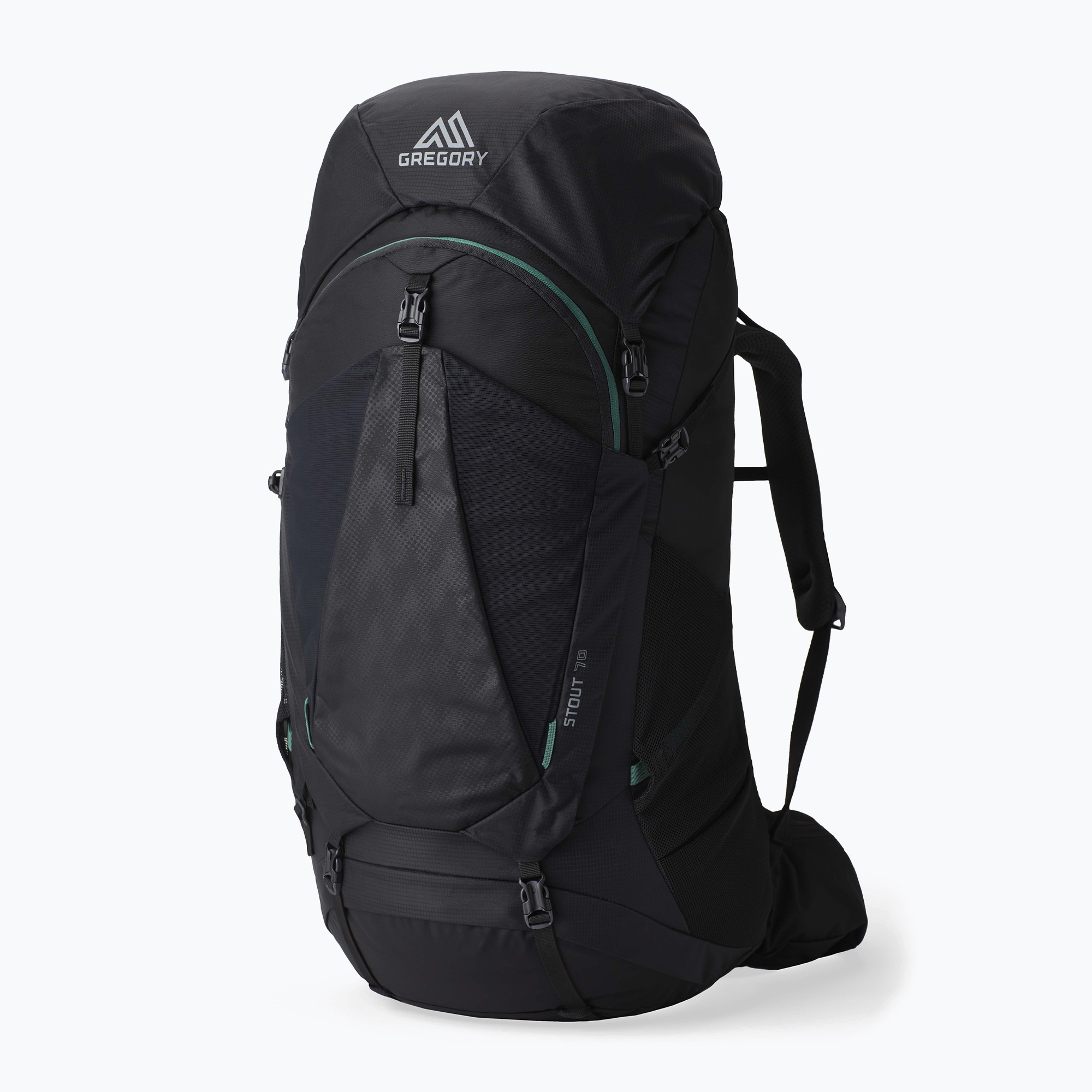 Plecak trekkingowy męski Gregory Stout 70 l forest black 